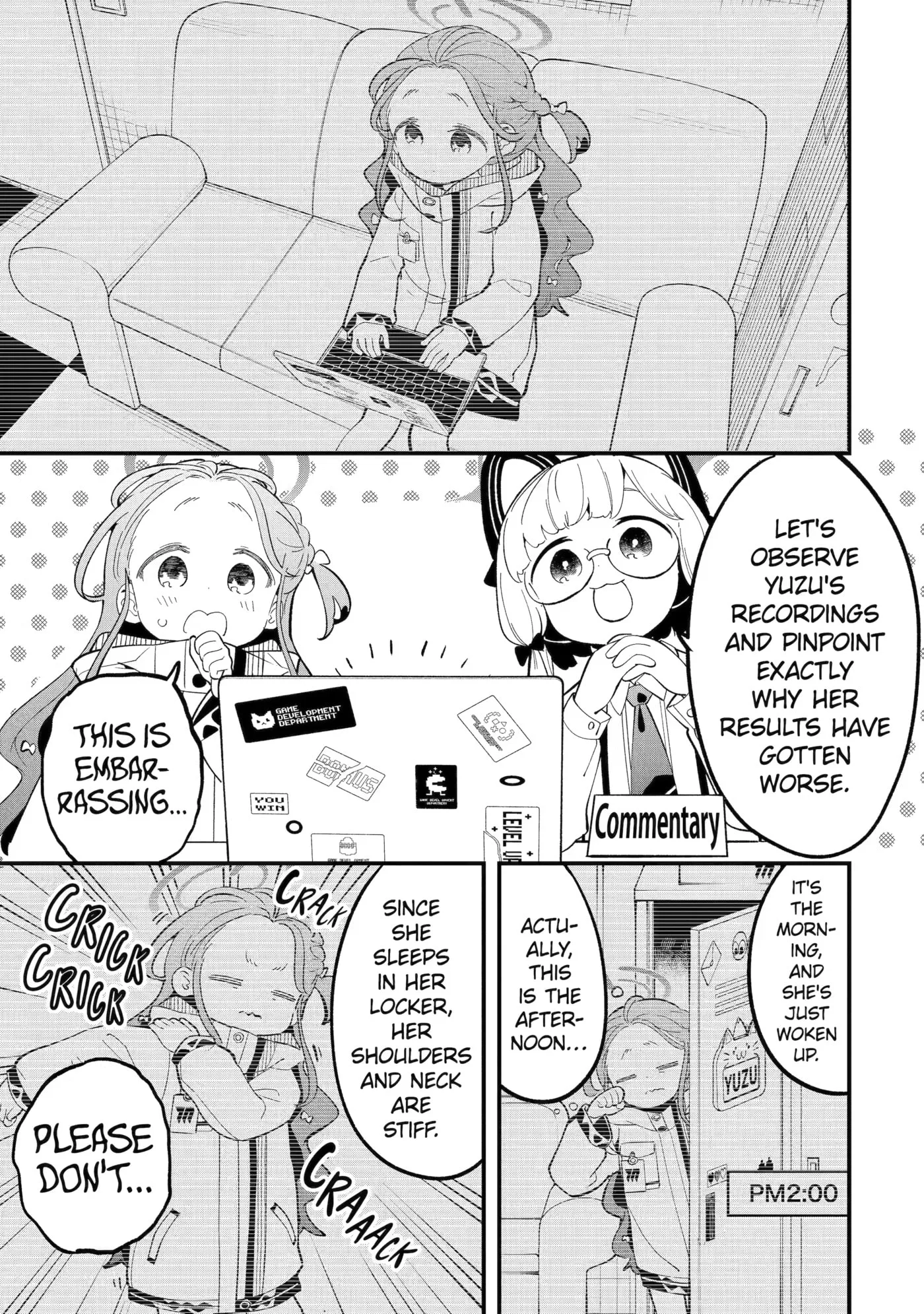 Blue Archive: Game Kaihatsubu Daibouken! Chapter 36 page 3