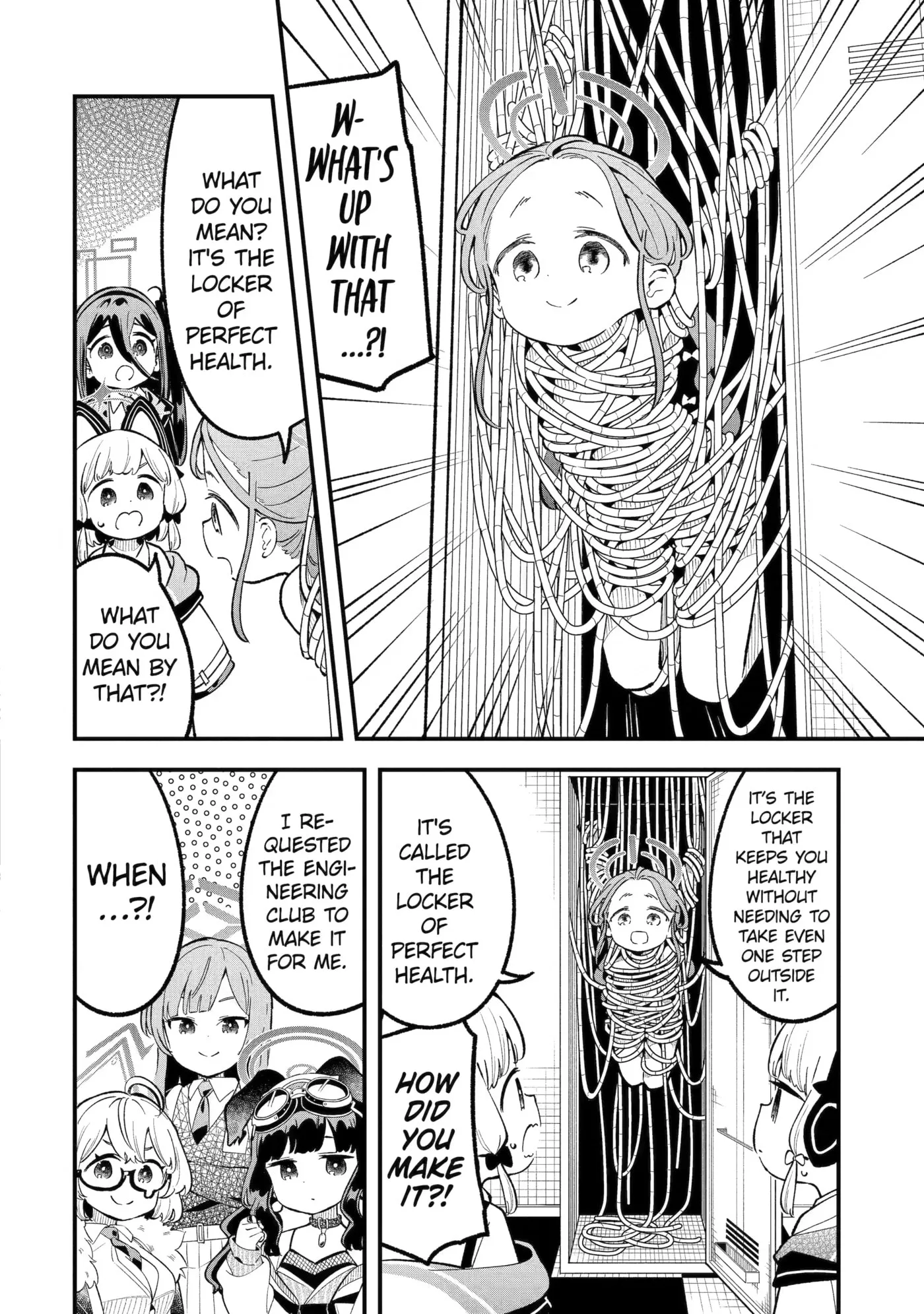Blue Archive: Game Kaihatsubu Daibouken! Chapter 36 page 28