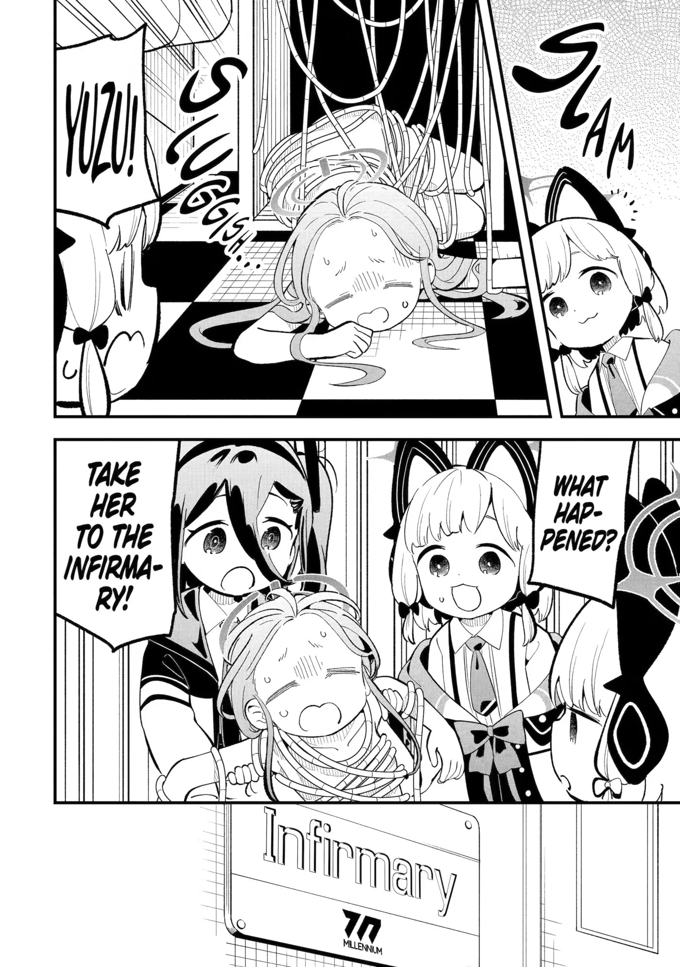 Blue Archive: Game Kaihatsubu Daibouken! Chapter 36 page 34