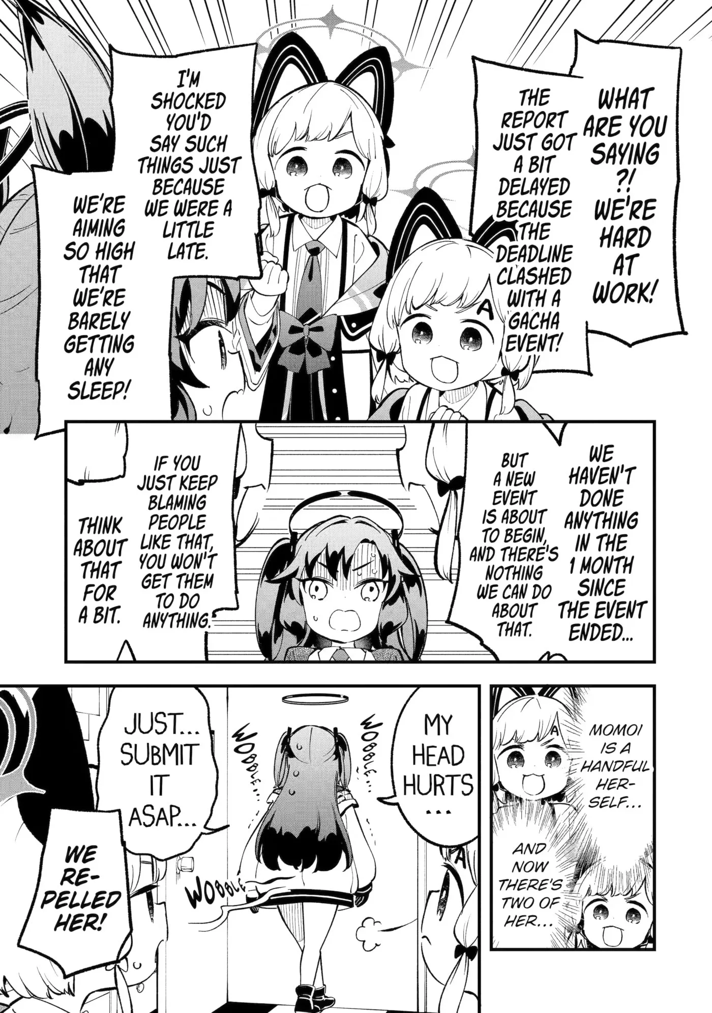 Blue Archive: Game Kaihatsubu Daibouken! Chapter 37 page 5