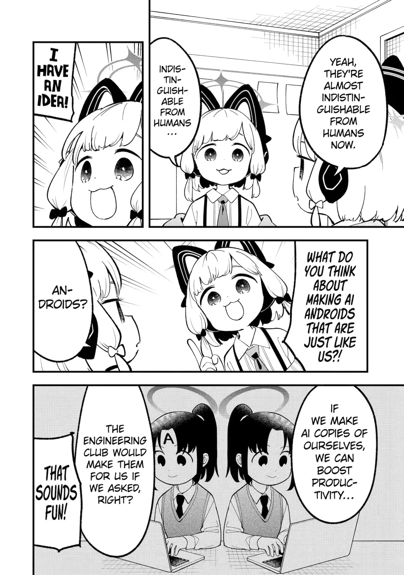 Blue Archive: Game Kaihatsubu Daibouken! Chapter 37 page 2