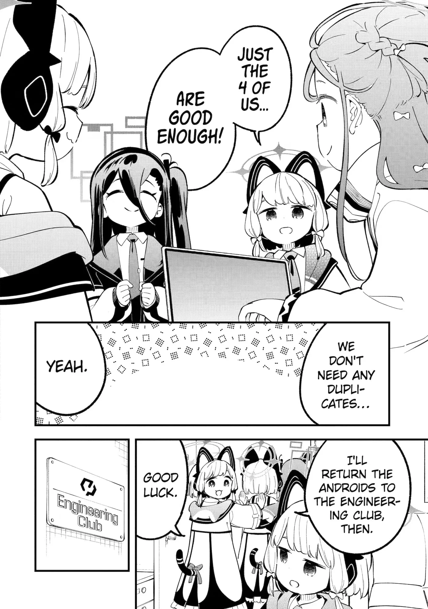 Blue Archive: Game Kaihatsubu Daibouken! Chapter 37 page 12