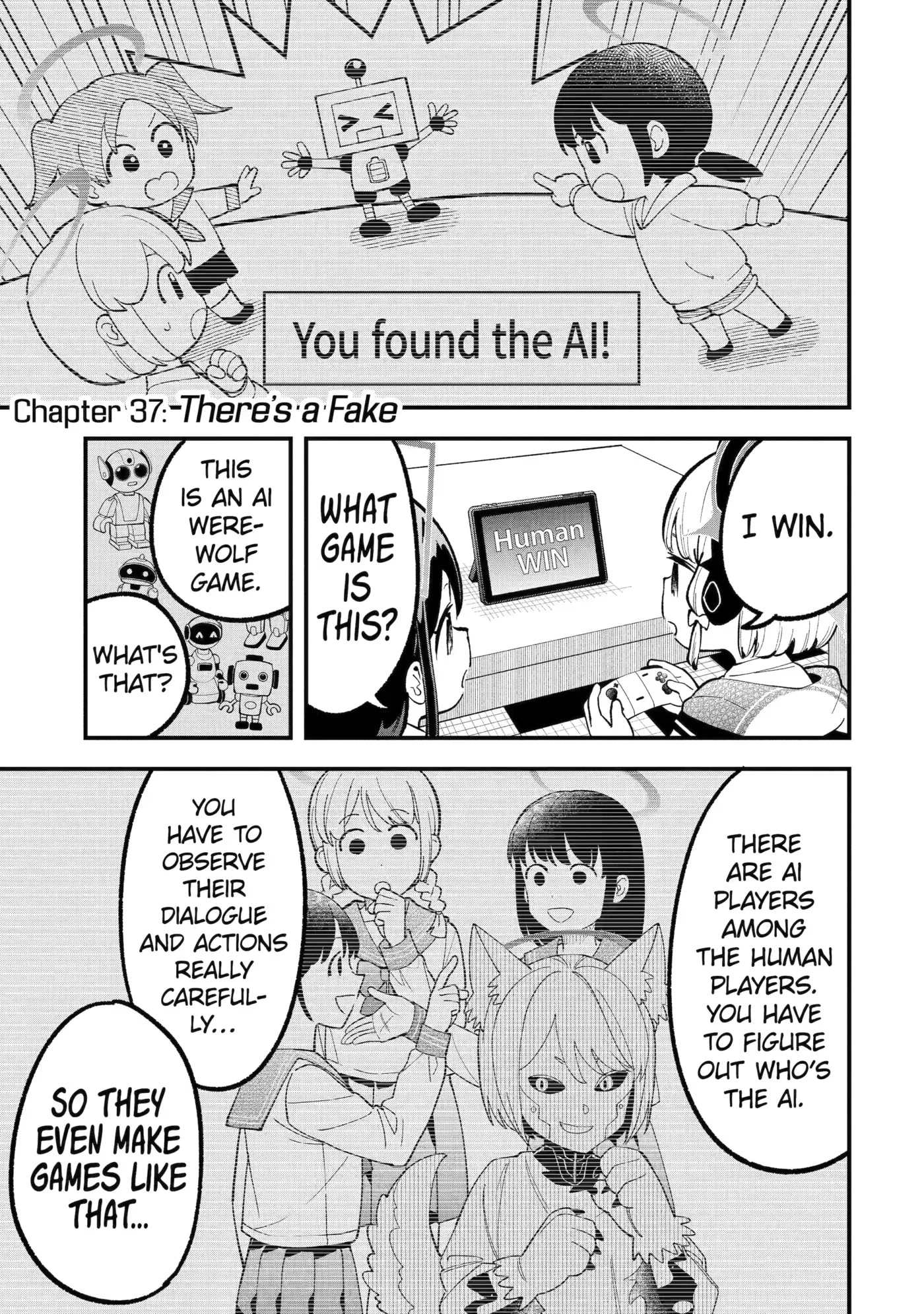 Blue Archive: Game Kaihatsubu Daibouken! Chapter 37 page 1