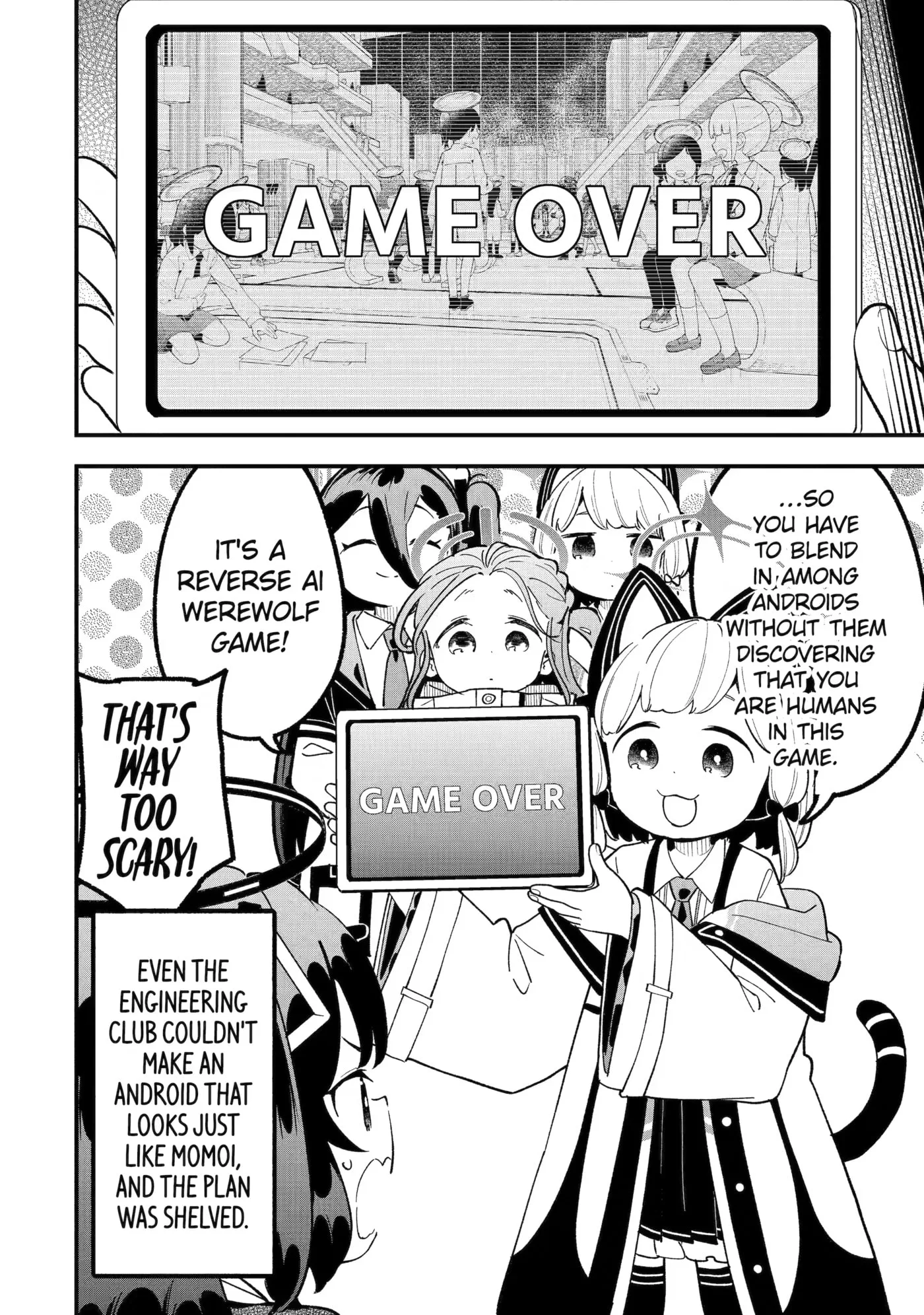 Blue Archive: Game Kaihatsubu Daibouken! Chapter 37 page 39