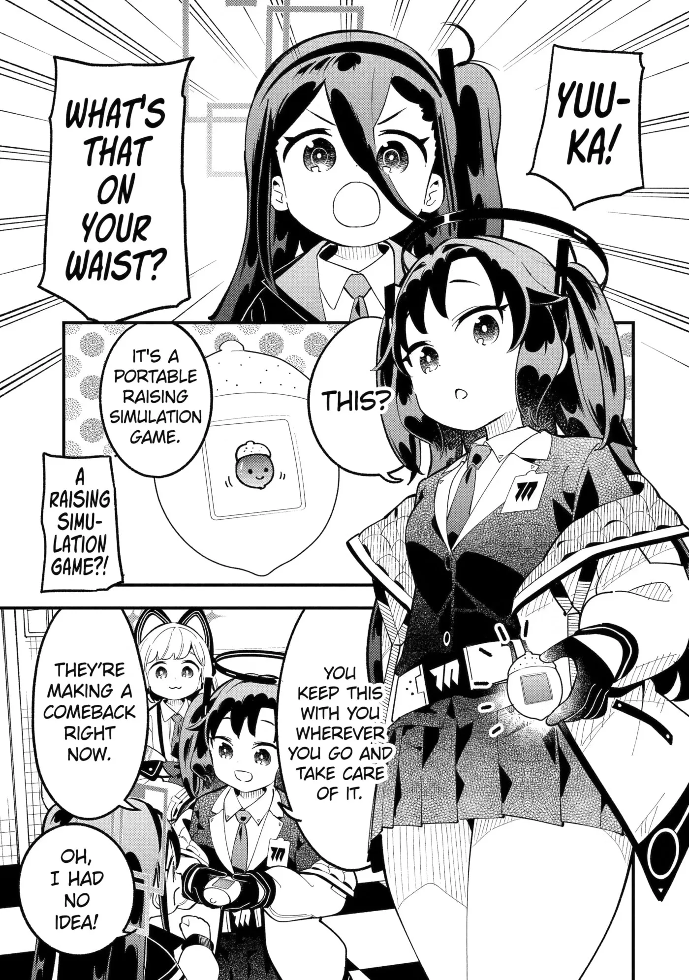 Blue Archive: Game Kaihatsubu Daibouken! Chapter 38 page 3