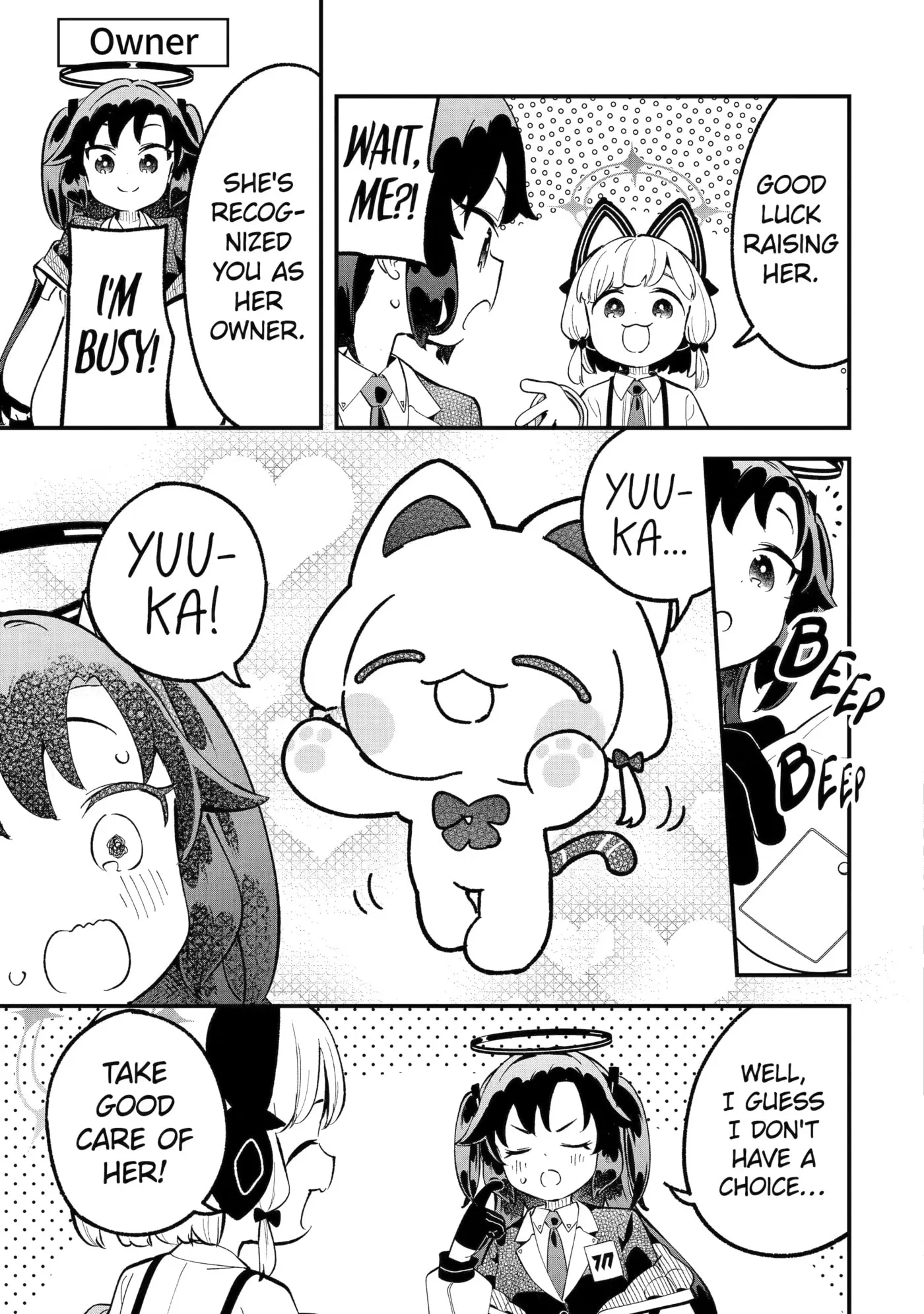 Blue Archive: Game Kaihatsubu Daibouken! Chapter 38 page 19