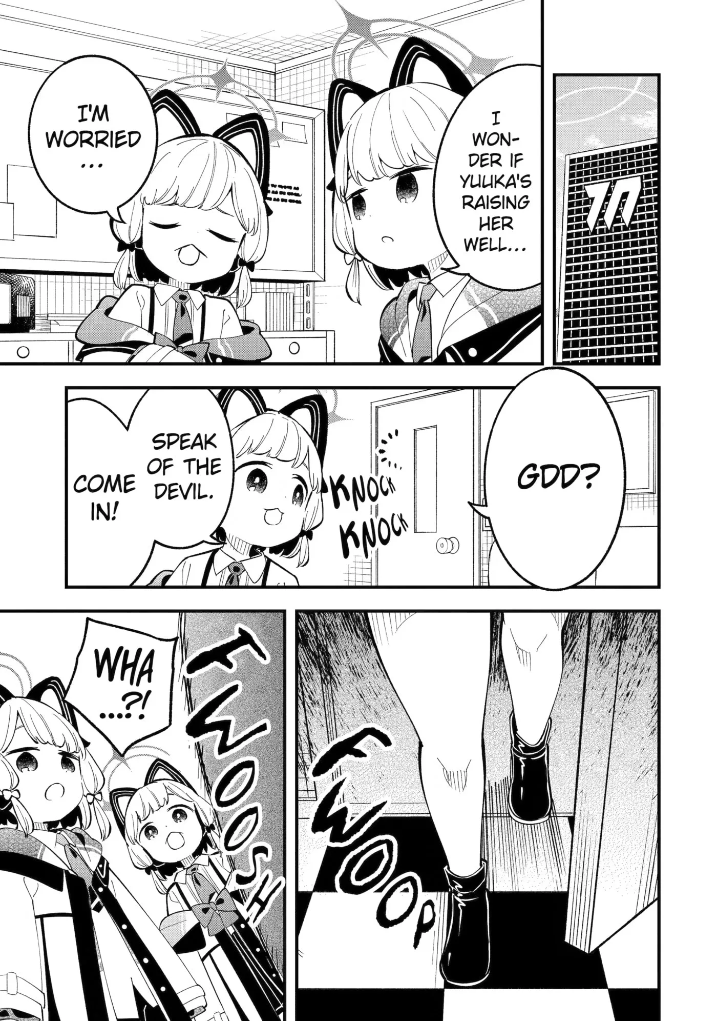 Blue Archive: Game Kaihatsubu Daibouken! Chapter 38 page 21