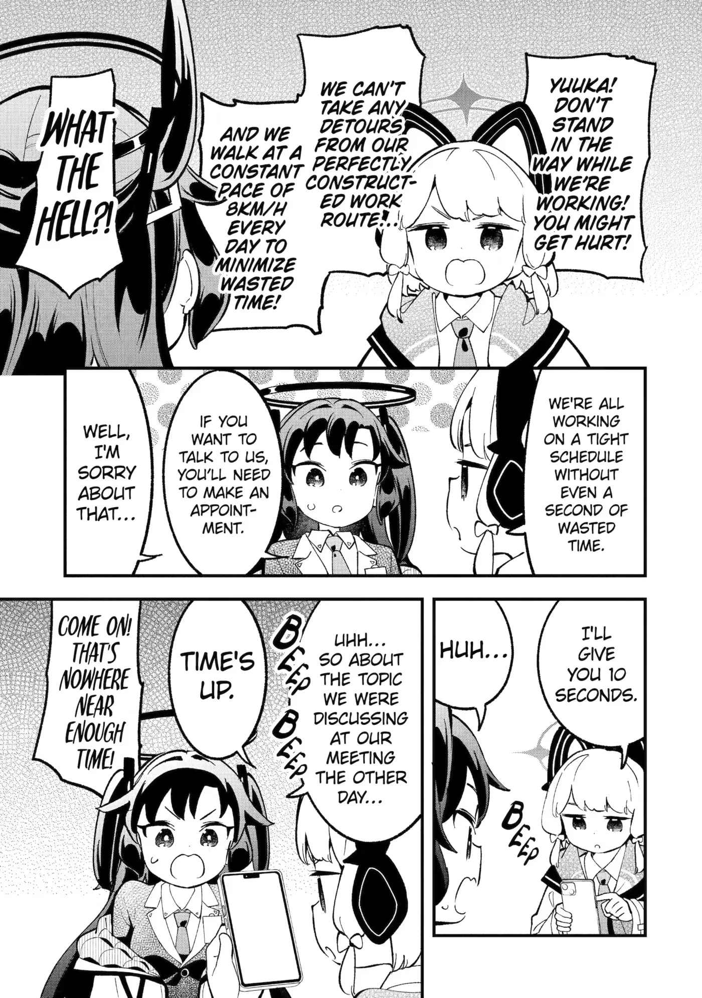 Blue Archive: Game Kaihatsubu Daibouken! Chapter 39 page 15