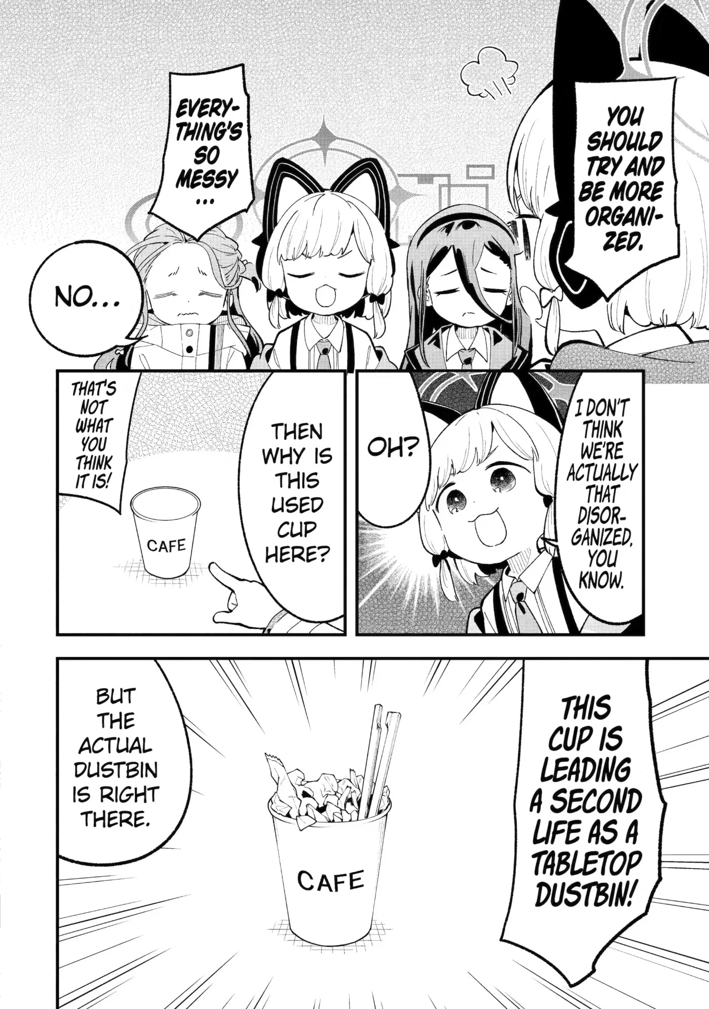 Blue Archive: Game Kaihatsubu Daibouken! Chapter 39 page 4