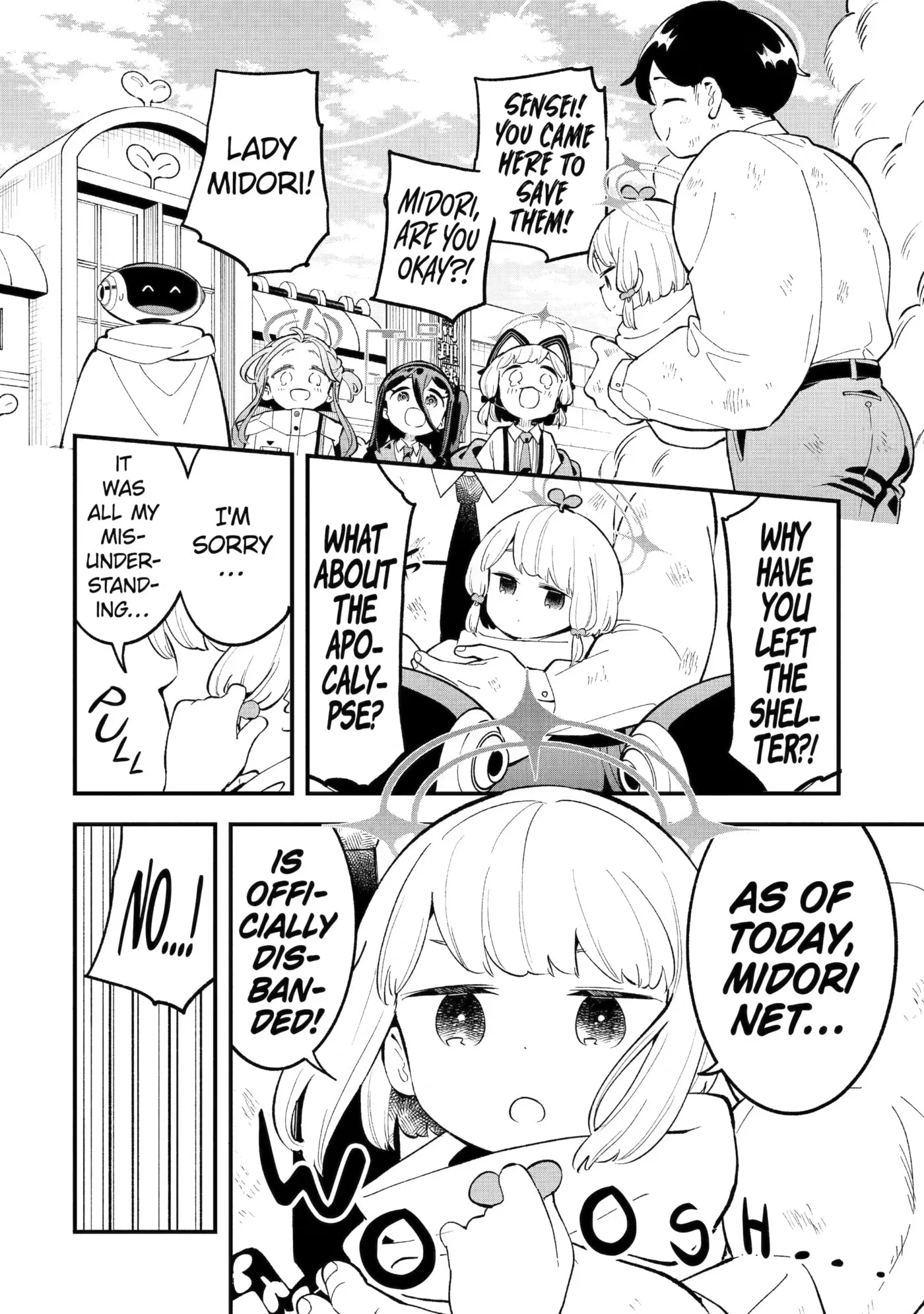 Blue Archive: Game Kaihatsubu Daibouken! Chapter 39 page 34