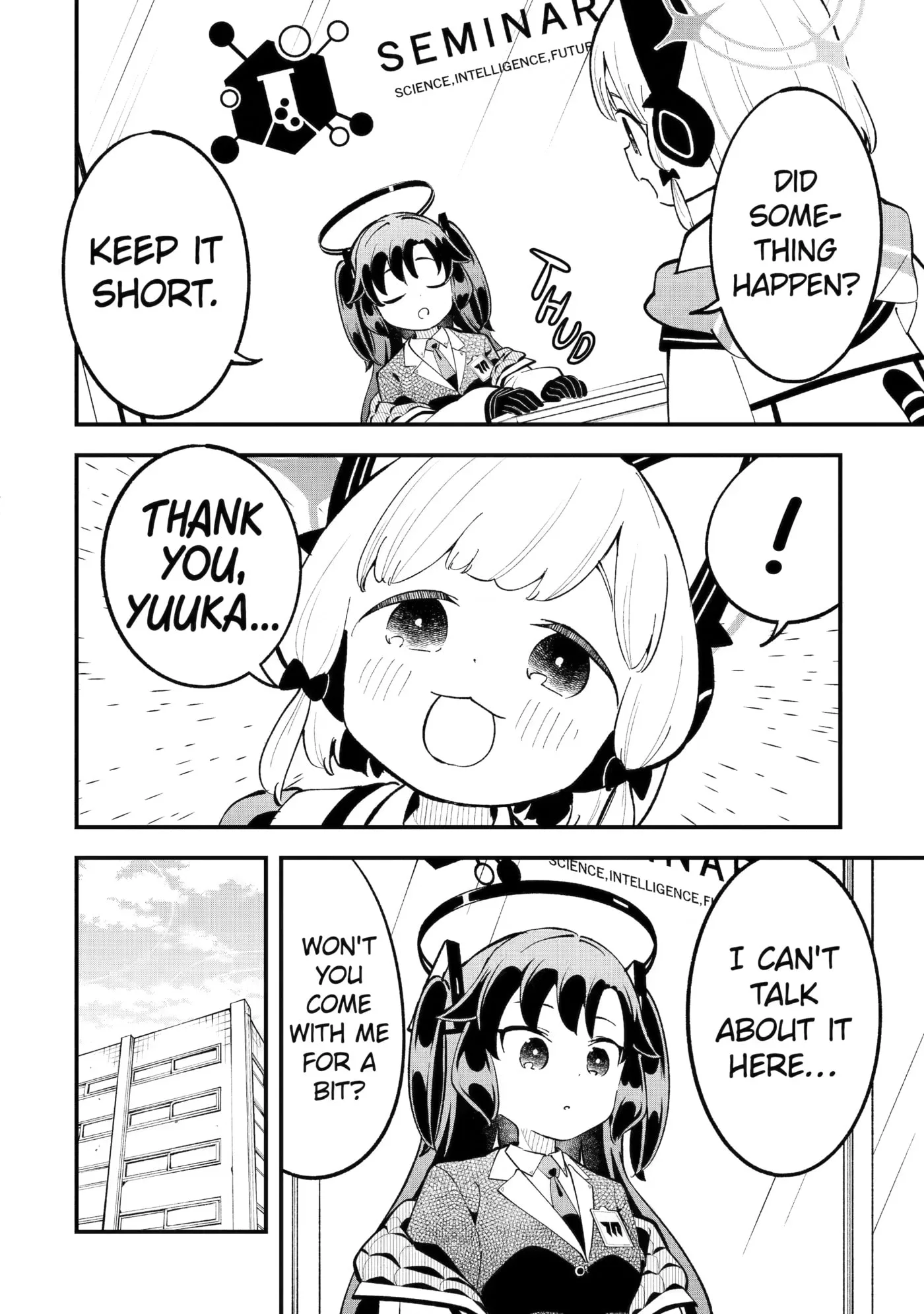 Blue Archive: Game Kaihatsubu Daibouken! Chapter 40 page 4