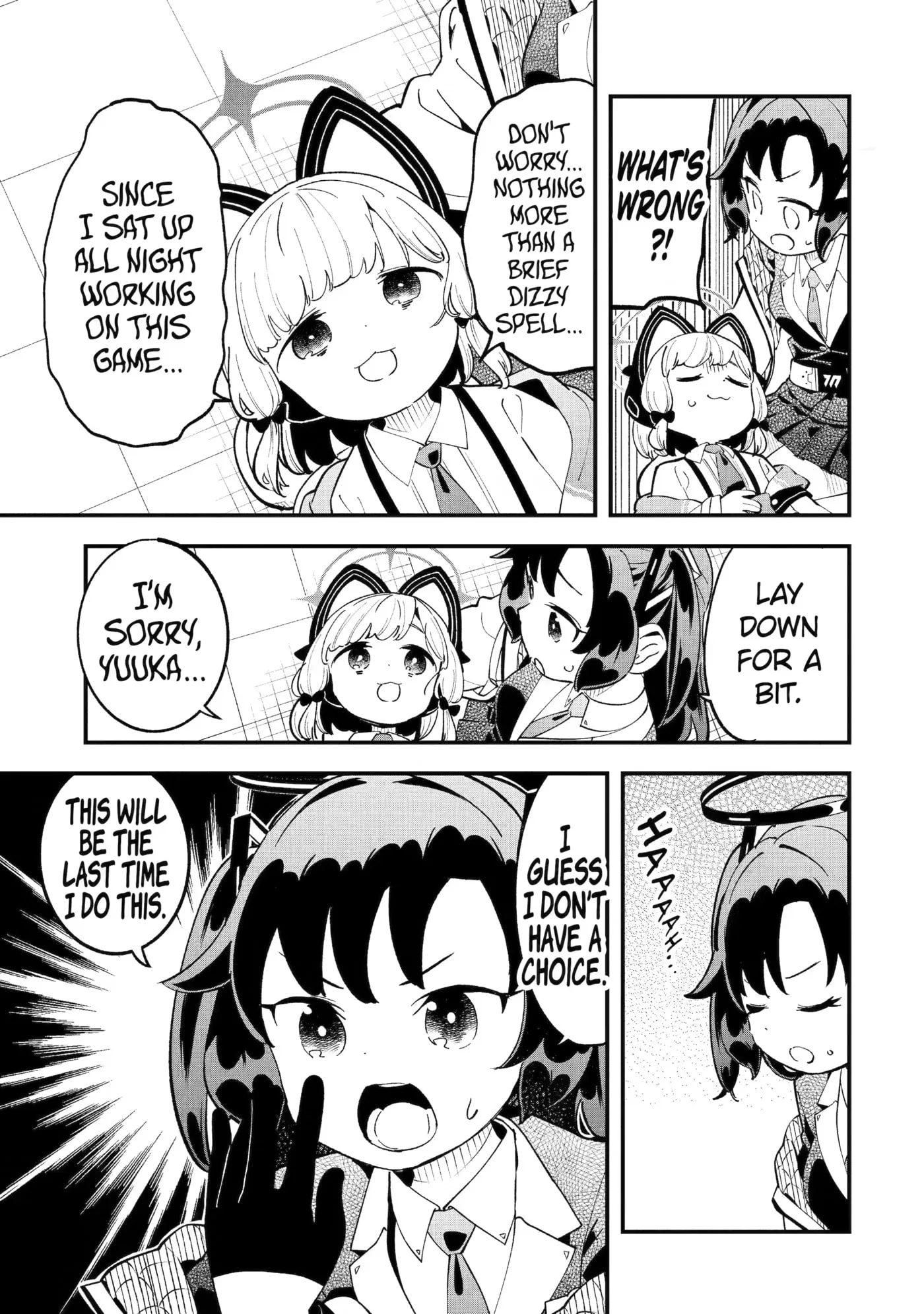 Blue Archive: Game Kaihatsubu Daibouken! Chapter 40 page 21