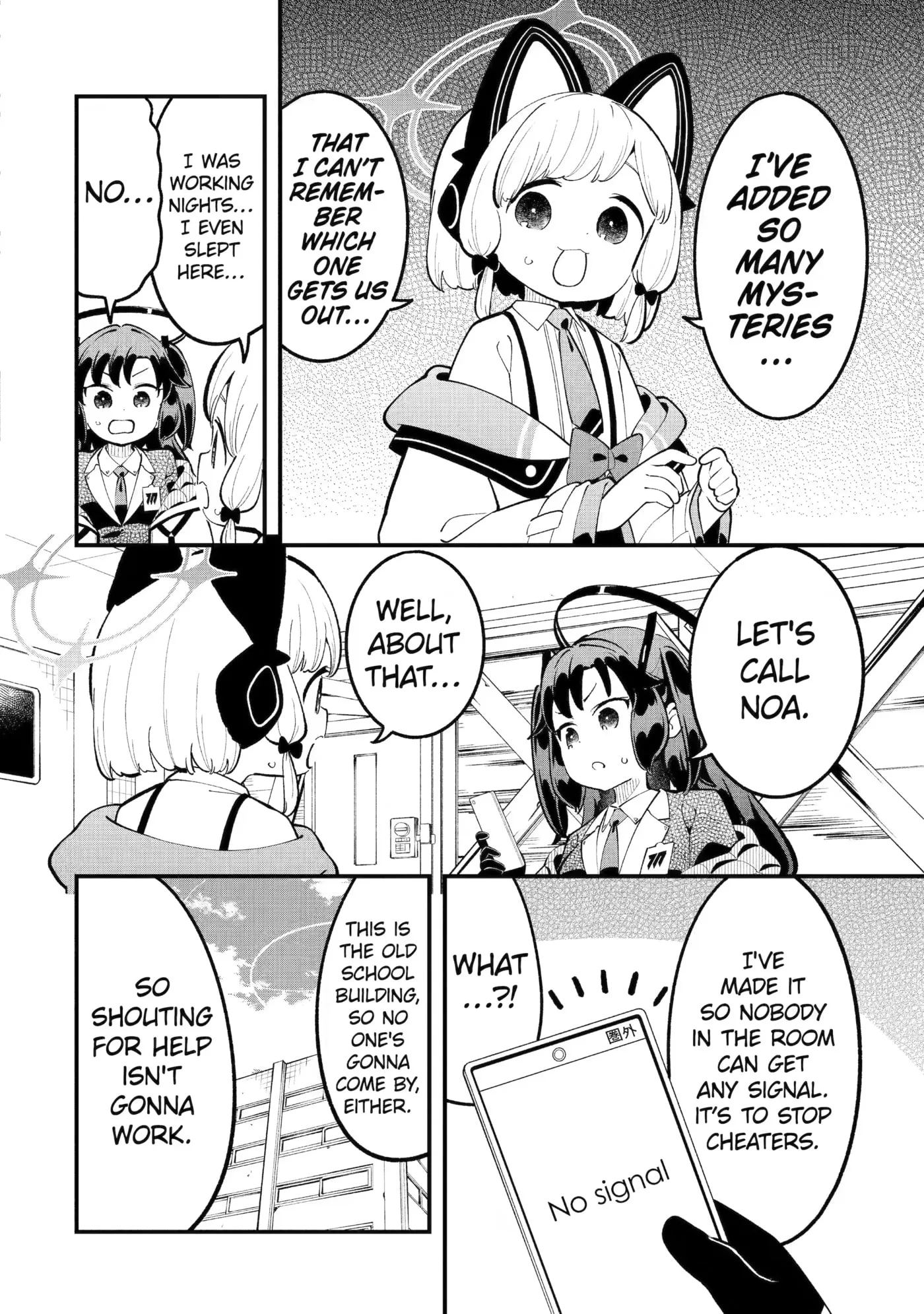 Blue Archive: Game Kaihatsubu Daibouken! Chapter 40 page 8