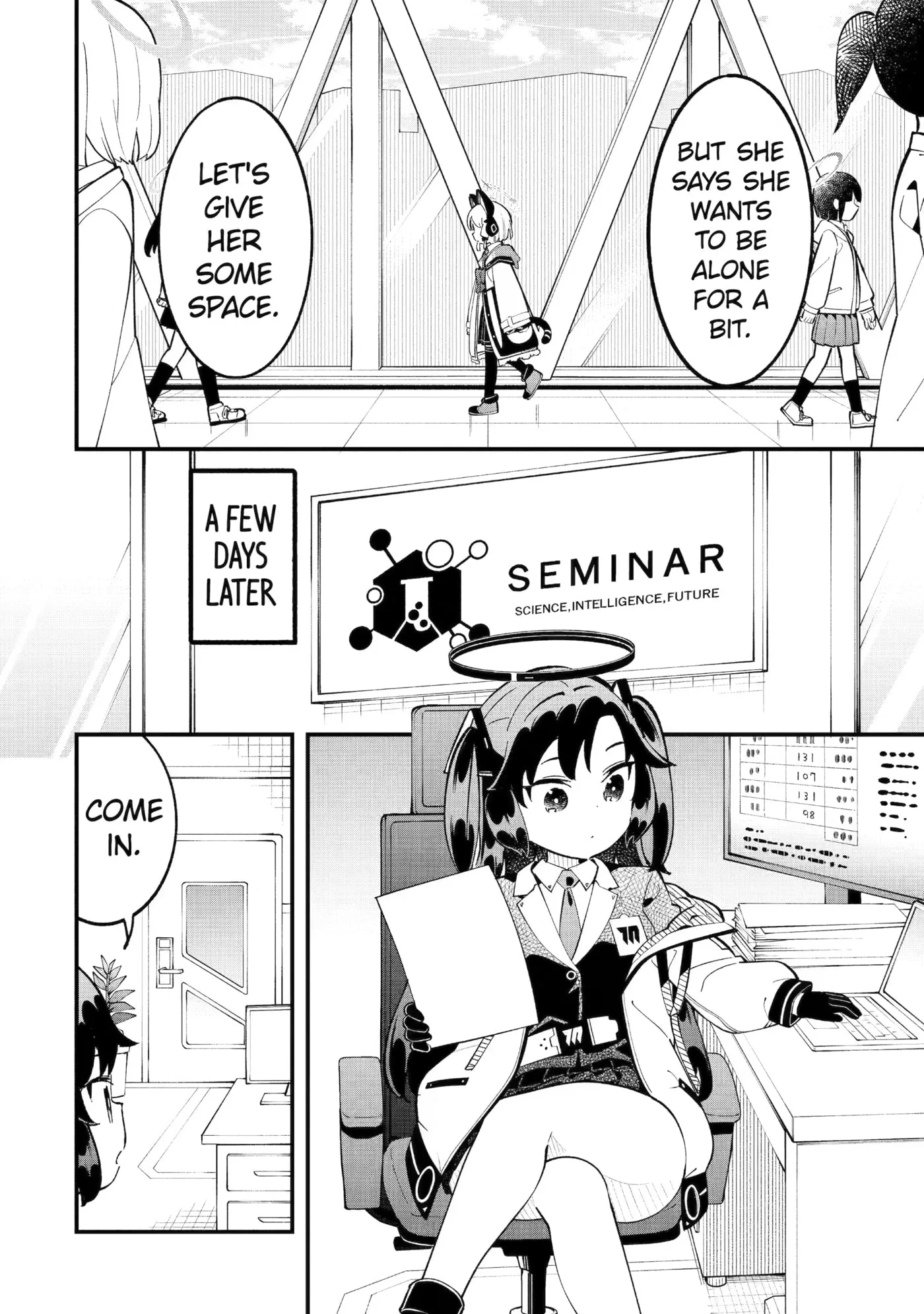 Blue Archive: Game Kaihatsubu Daibouken! Chapter 40 page 2