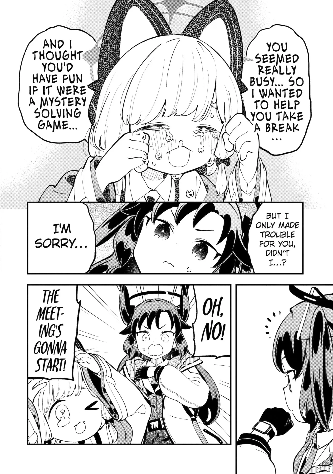 Blue Archive: Game Kaihatsubu Daibouken! Chapter 40 page 28
