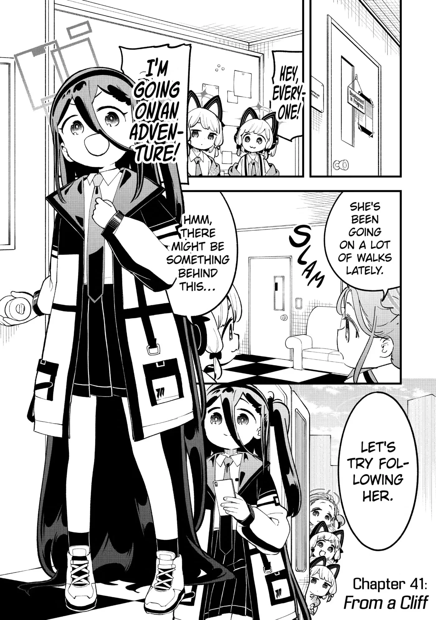 Blue Archive: Game Kaihatsubu Daibouken! Chapter 41 page 1