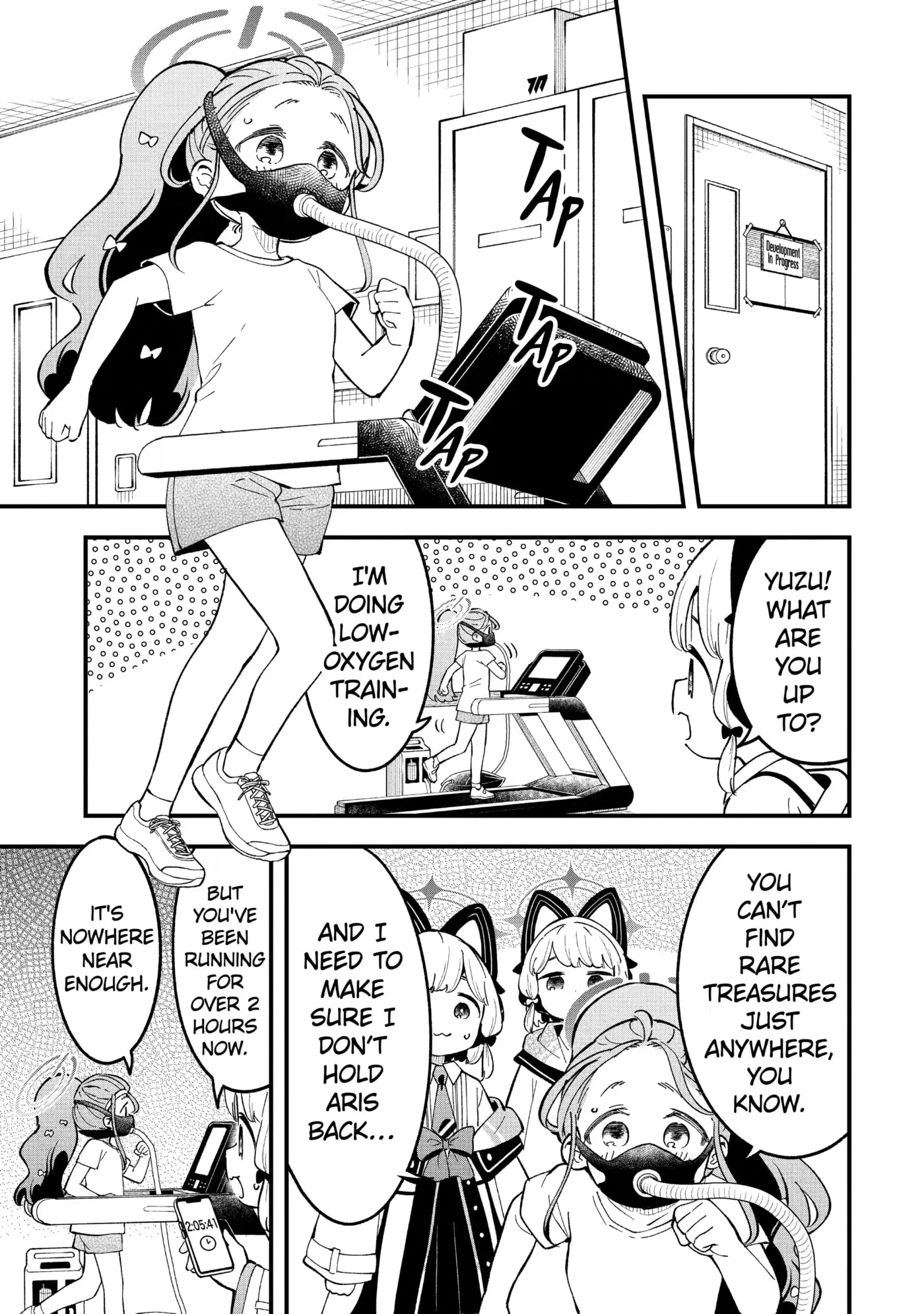 Blue Archive: Game Kaihatsubu Daibouken! Chapter 41 page 10