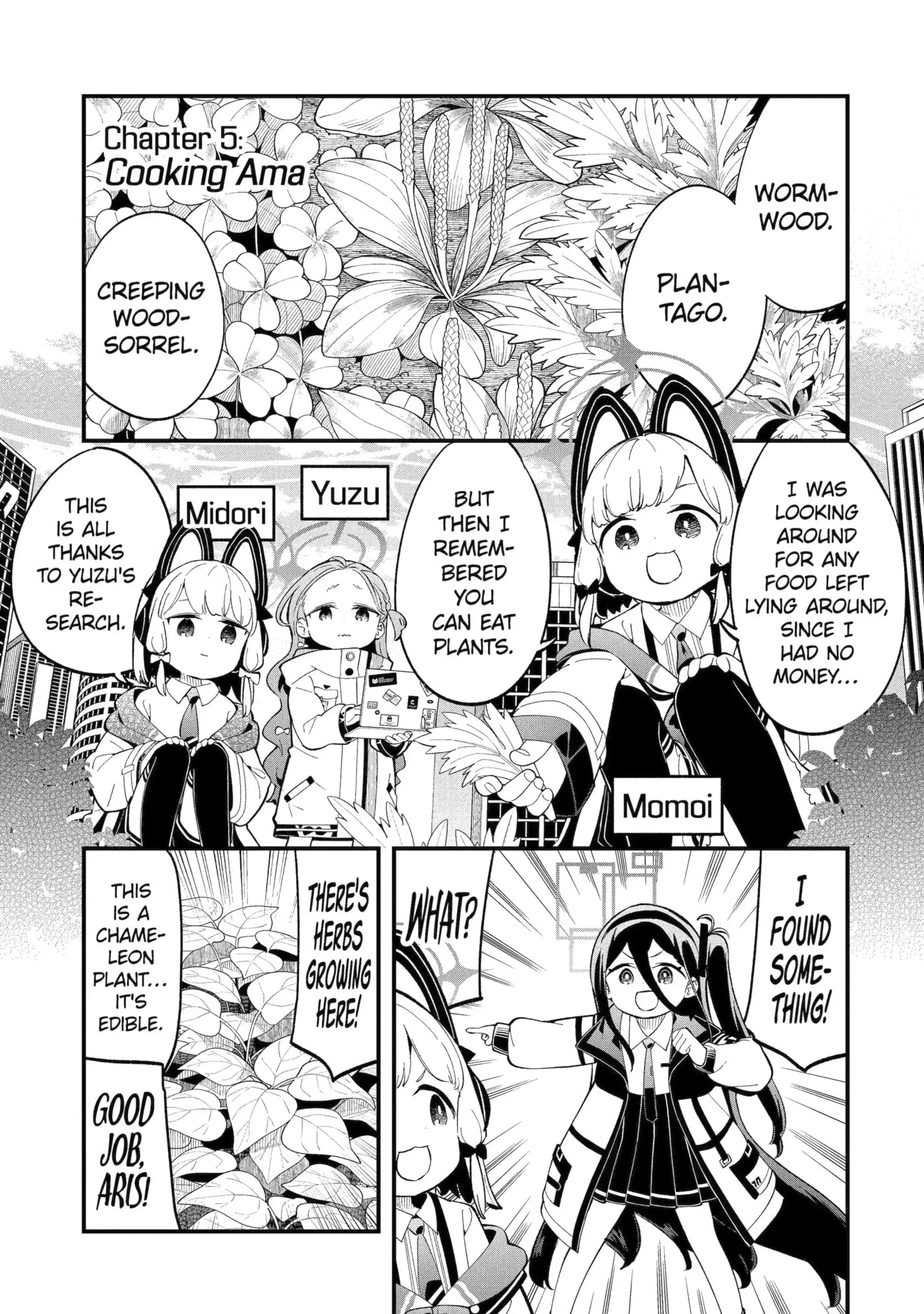 Blue Archive: Game Kaihatsubu Daibouken! Chapter 5 page 1