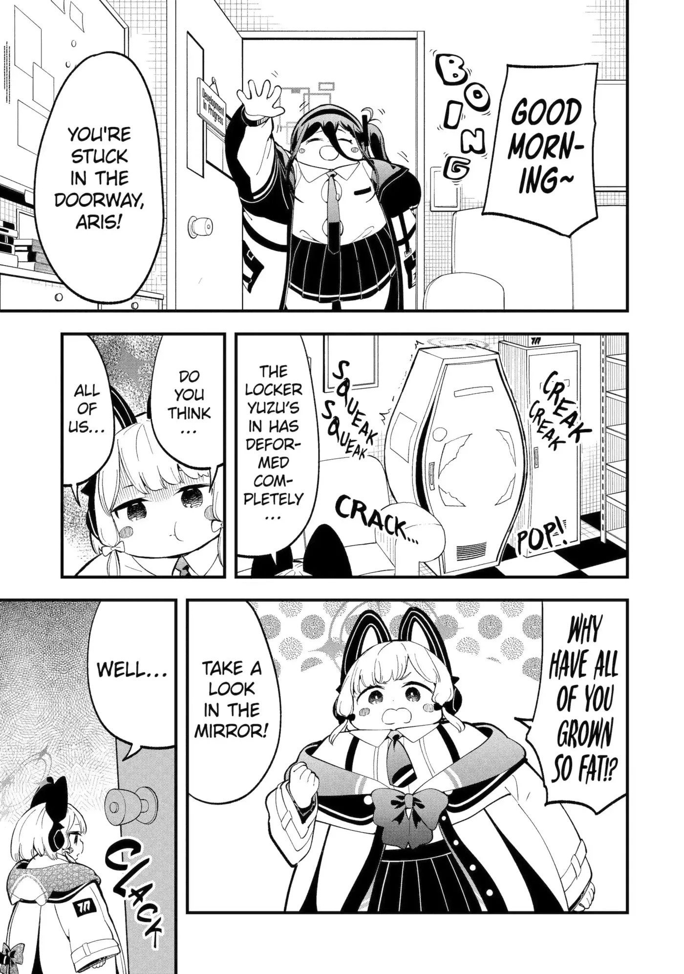 Blue Archive: Game Kaihatsubu Daibouken! Chapter 5 page 17