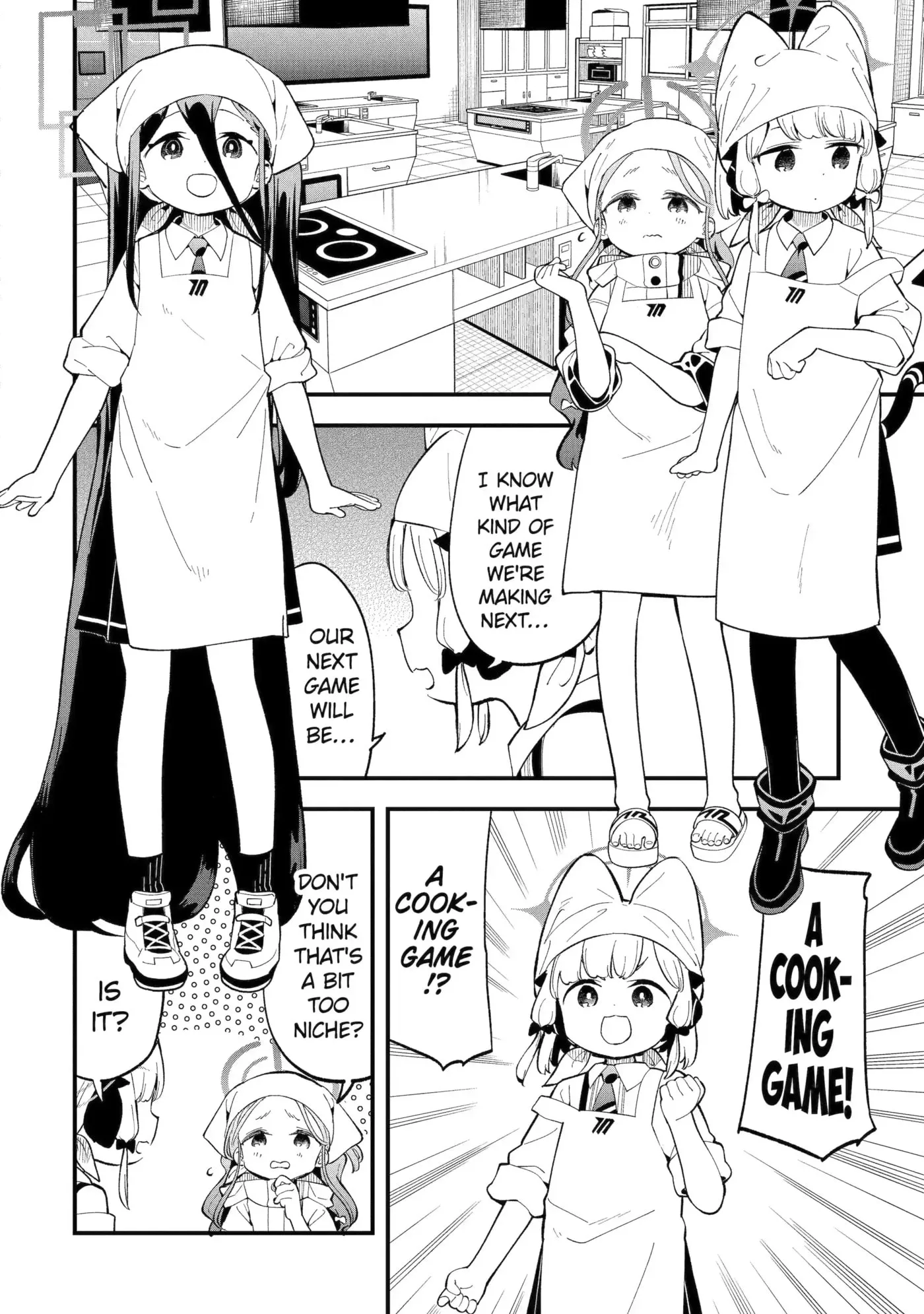 Blue Archive: Game Kaihatsubu Daibouken! Chapter 5 page 4