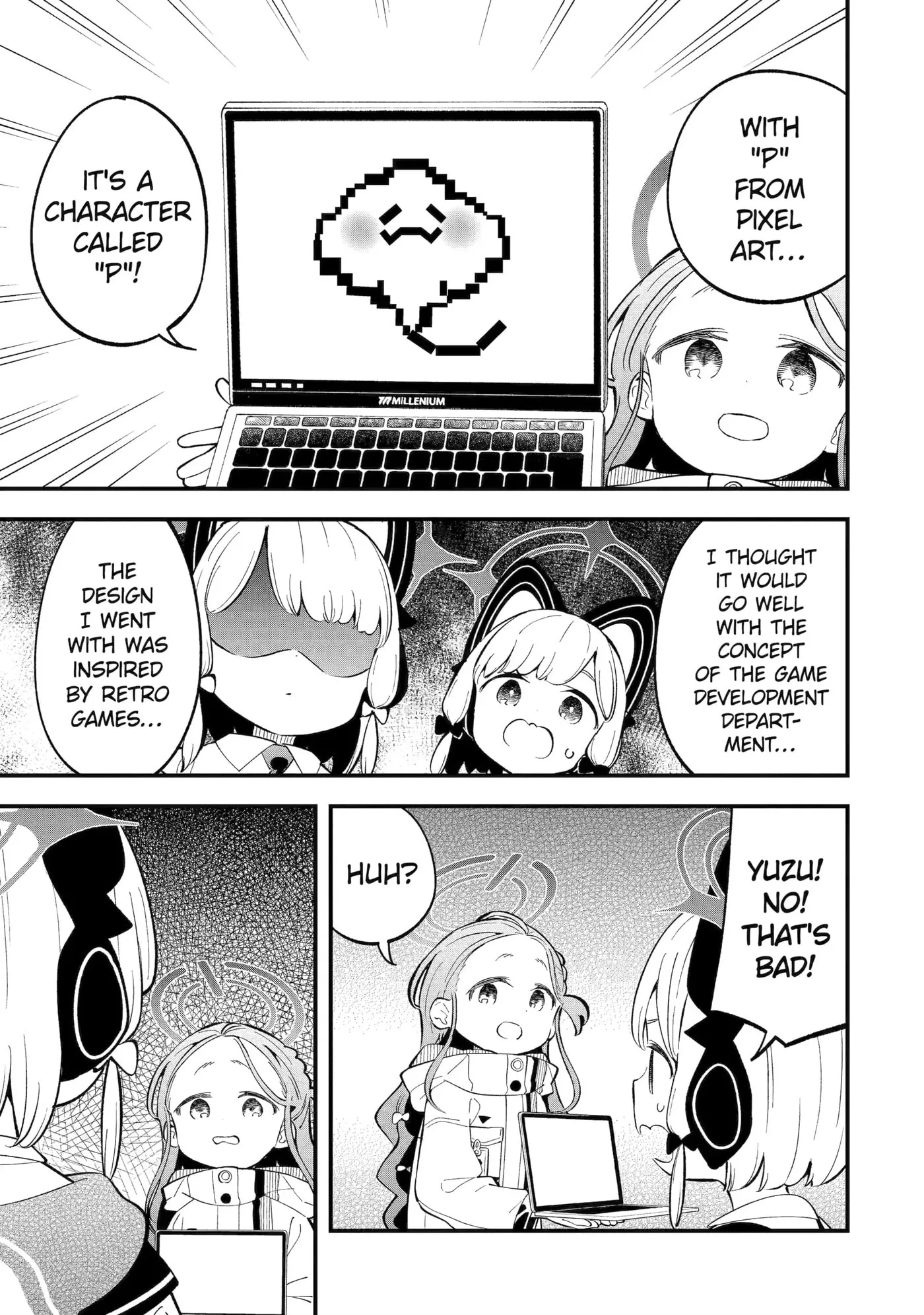 Blue Archive: Game Kaihatsubu Daibouken! Chapter 8 page 6