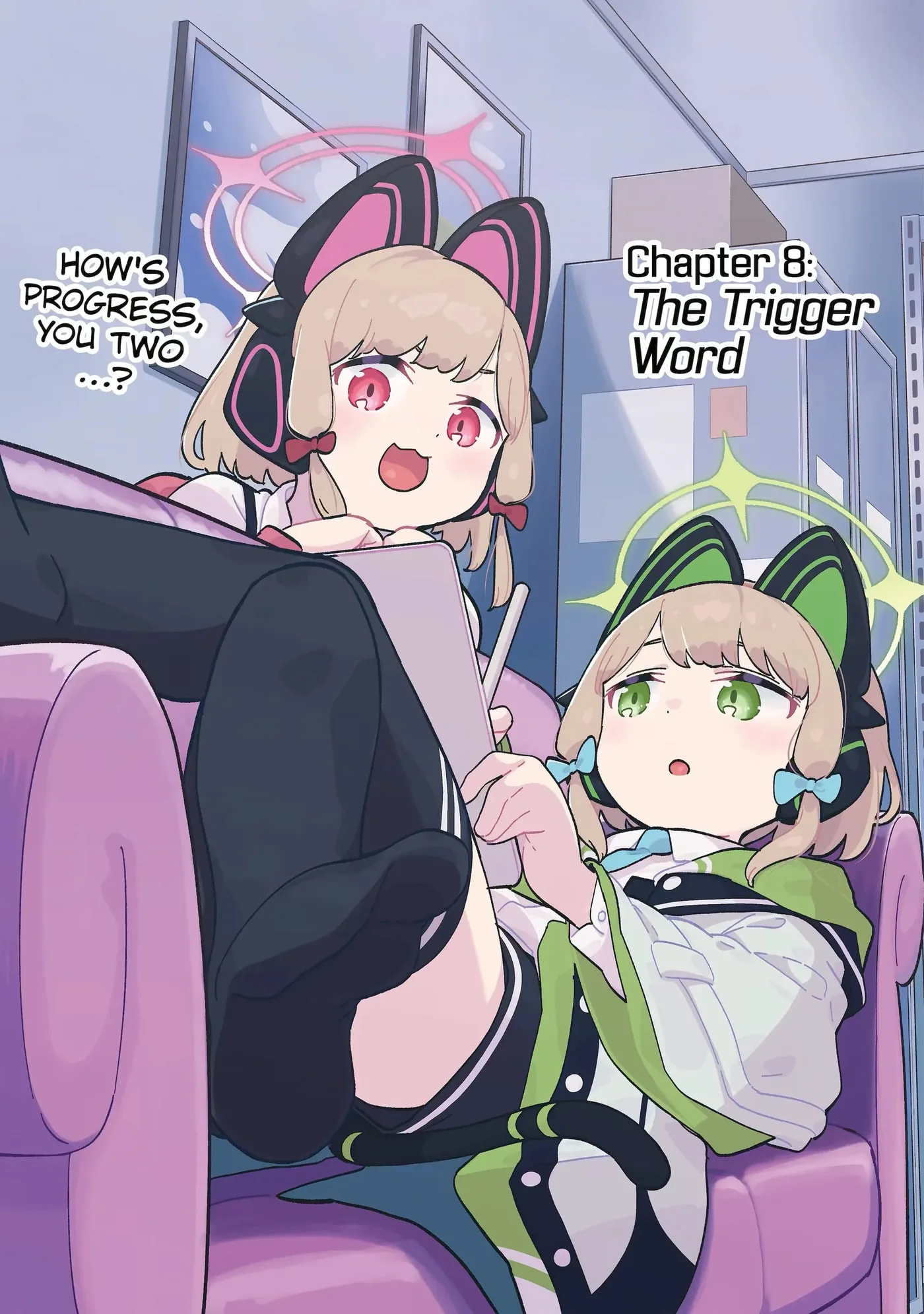 Blue Archive: Game Kaihatsubu Daibouken! Chapter 8 page 1