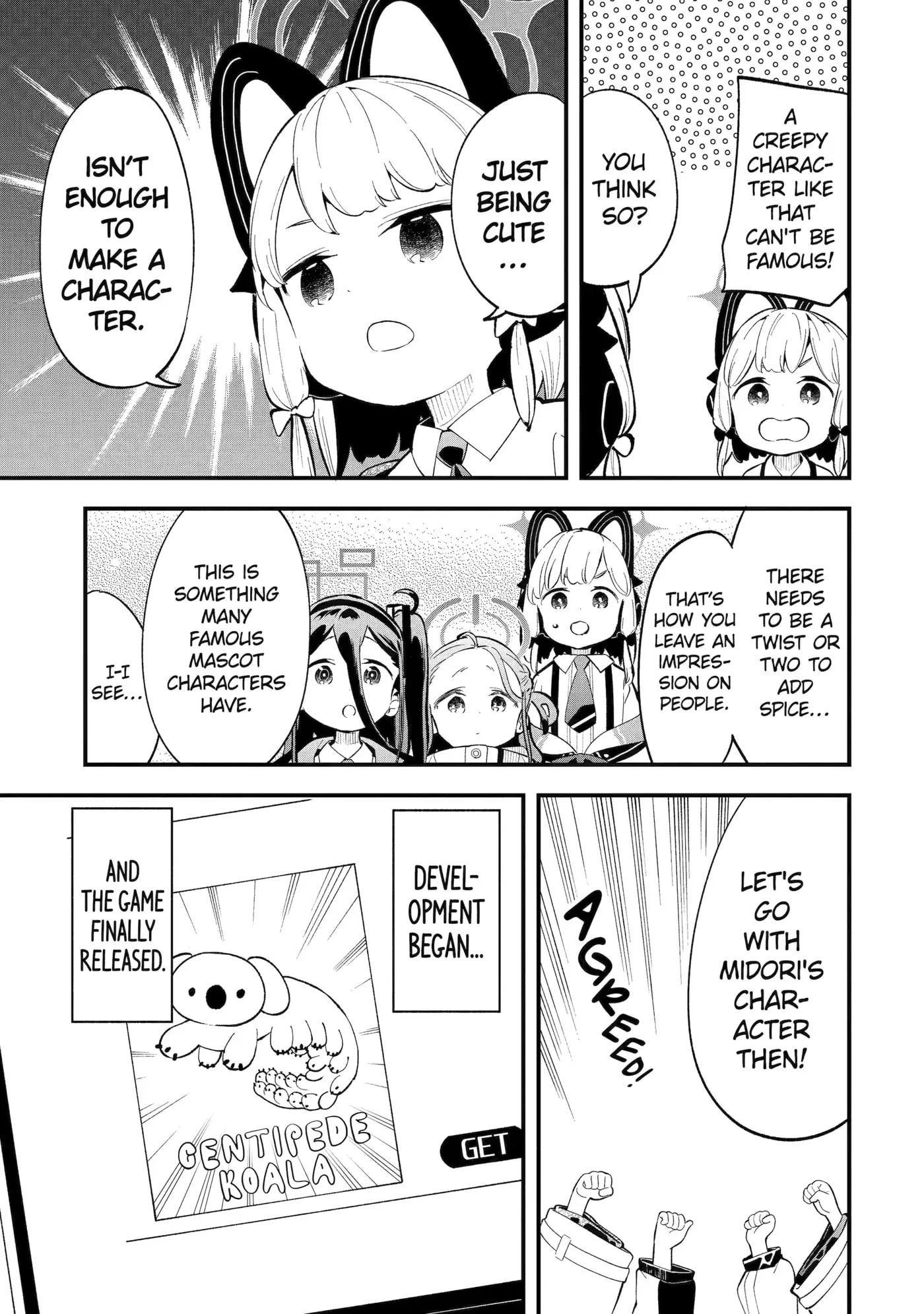 Blue Archive: Game Kaihatsubu Daibouken! Chapter 8 page 10