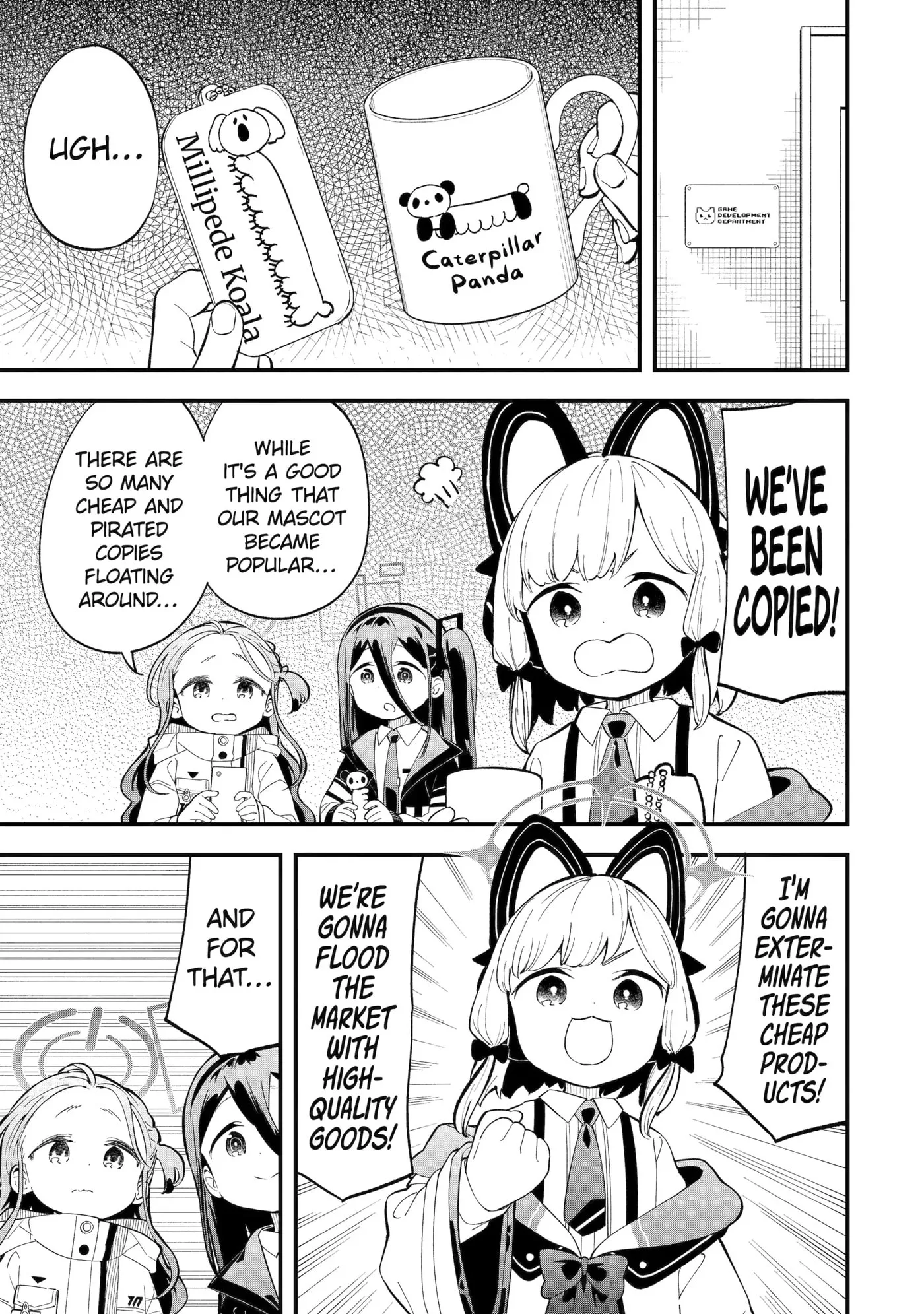Blue Archive: Game Kaihatsubu Daibouken! Chapter 8 page 12