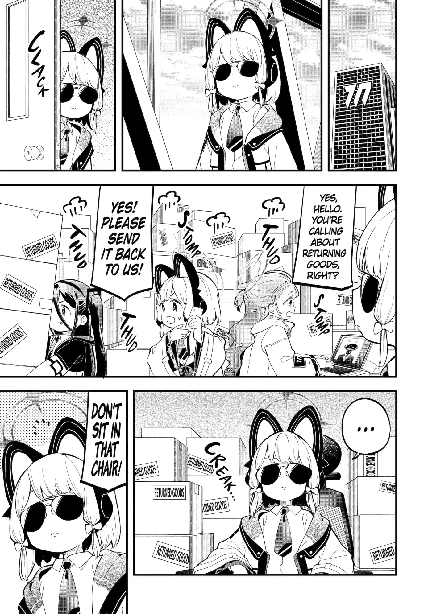 Blue Archive: Game Kaihatsubu Daibouken! Chapter 8 page 18