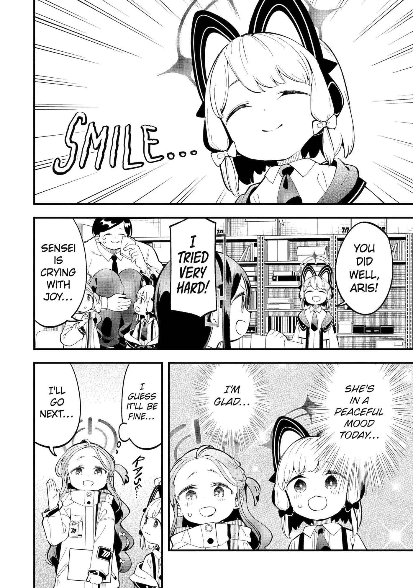Blue Archive: Game Kaihatsubu Daibouken! Chapter 8 page 5