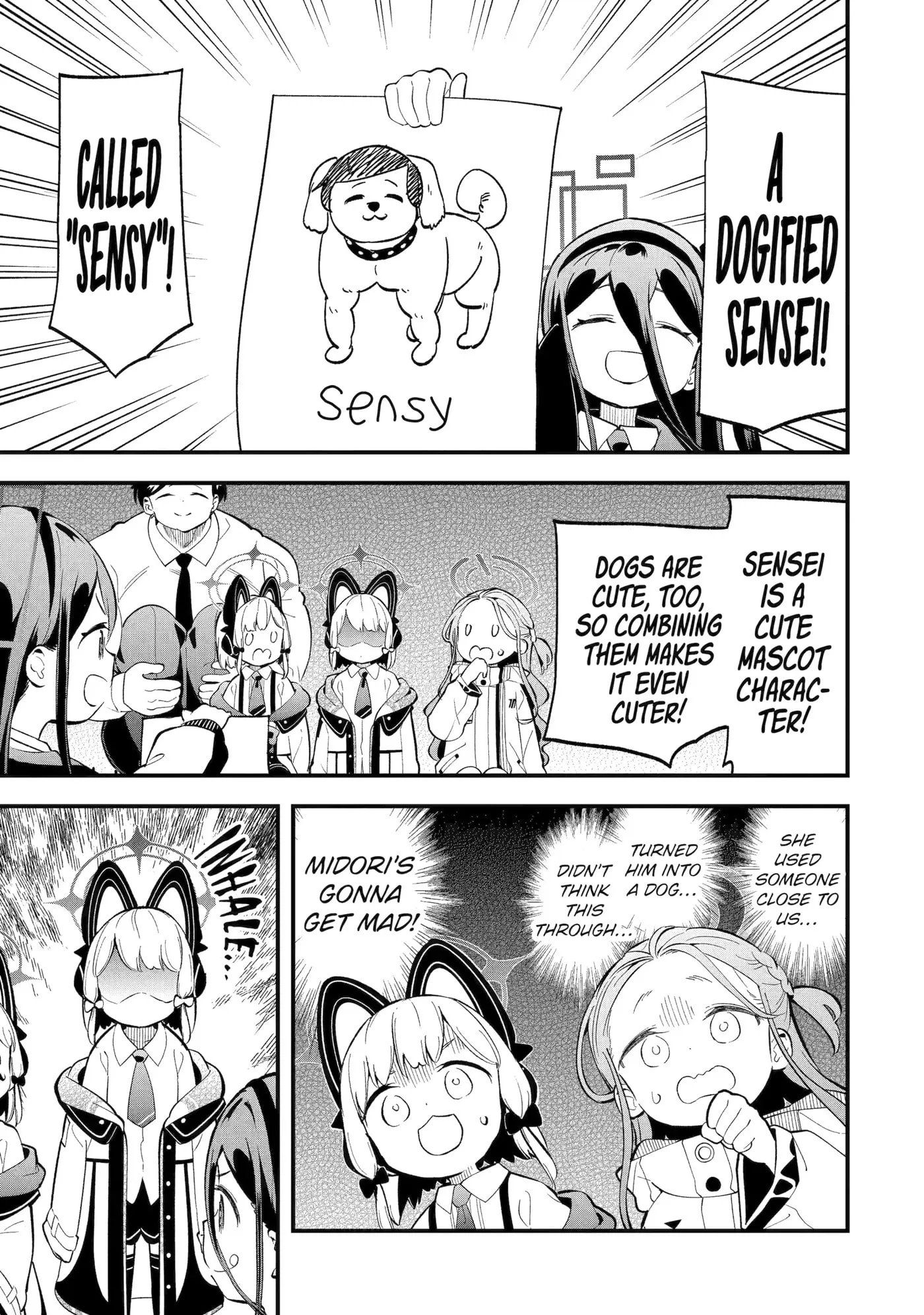 Blue Archive: Game Kaihatsubu Daibouken! Chapter 8 page 4