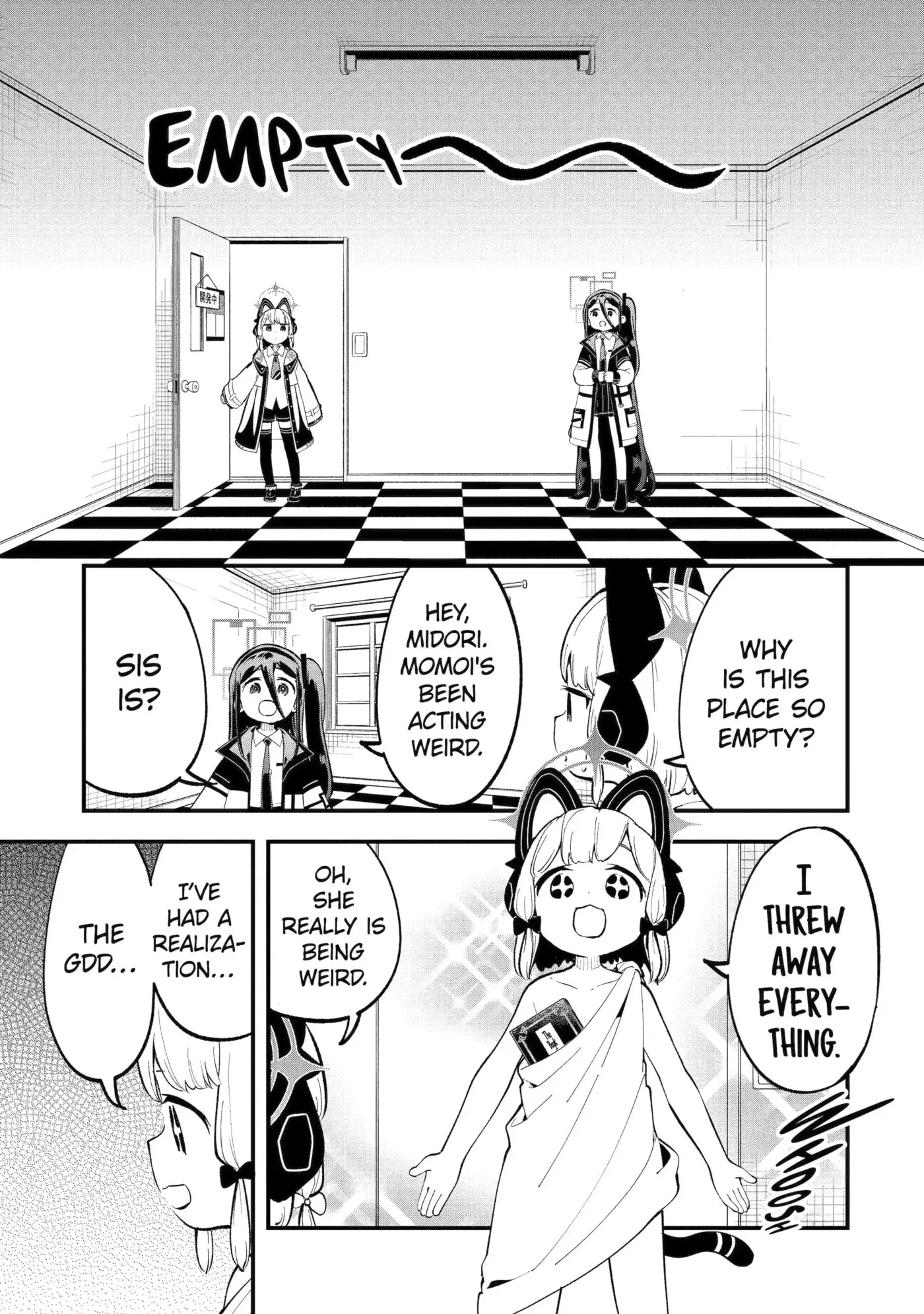 Blue Archive: Game Kaihatsubu Daibouken! Chapter 9 page 11