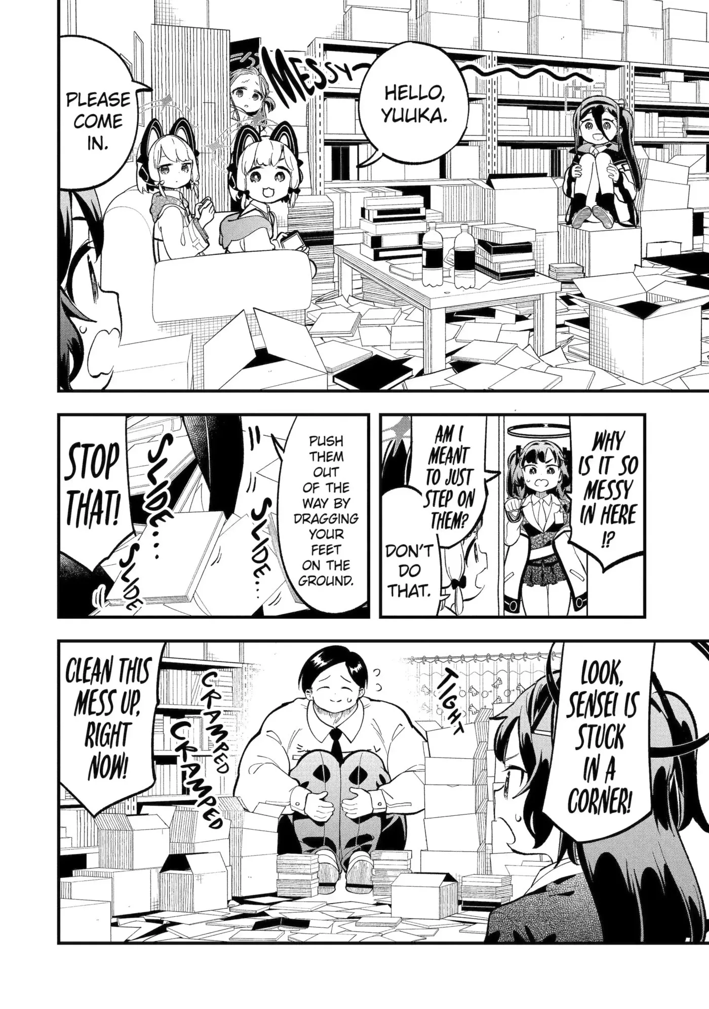 Blue Archive: Game Kaihatsubu Daibouken! Chapter 9 page 2