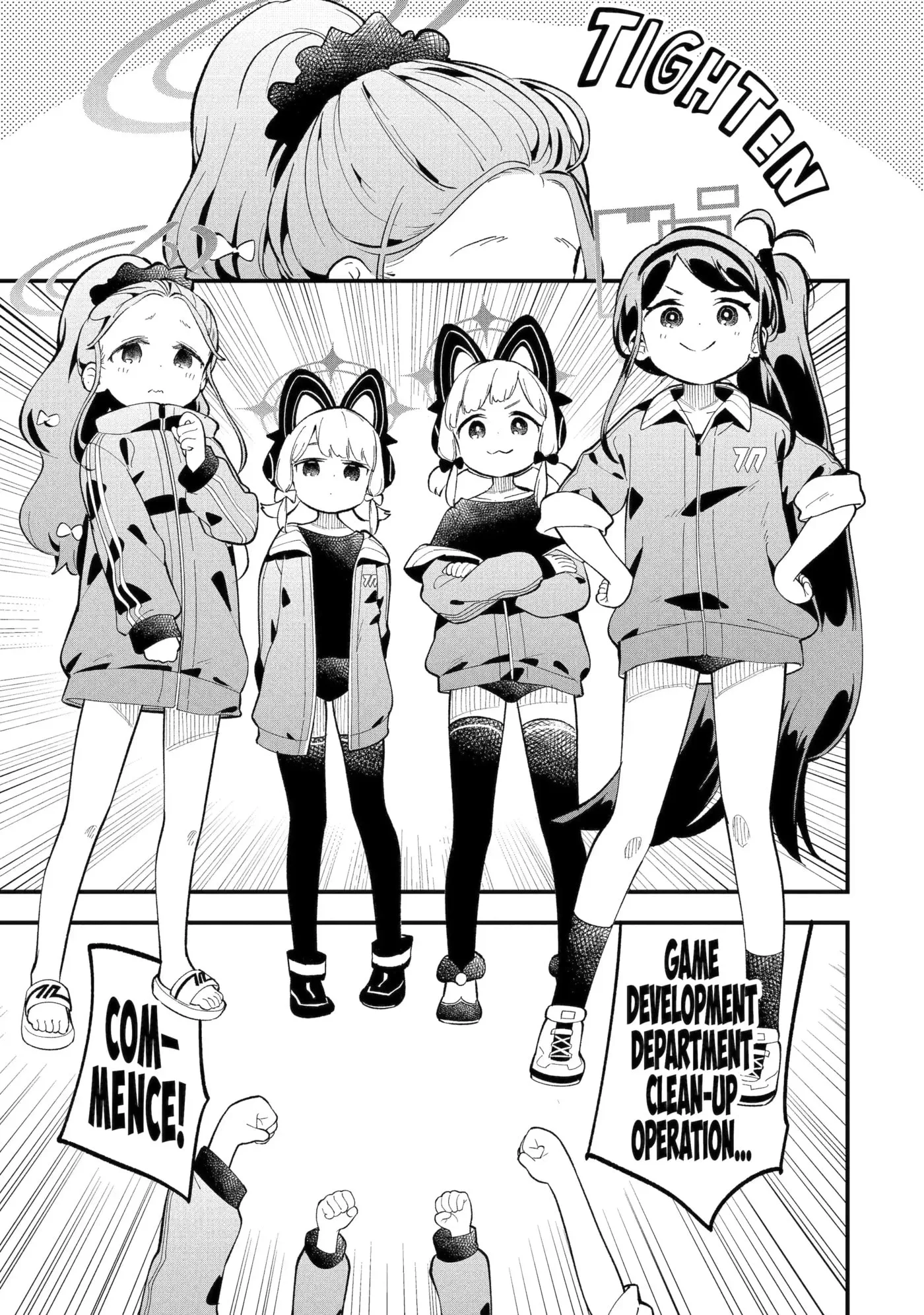 Blue Archive: Game Kaihatsubu Daibouken! Chapter 9 page 3