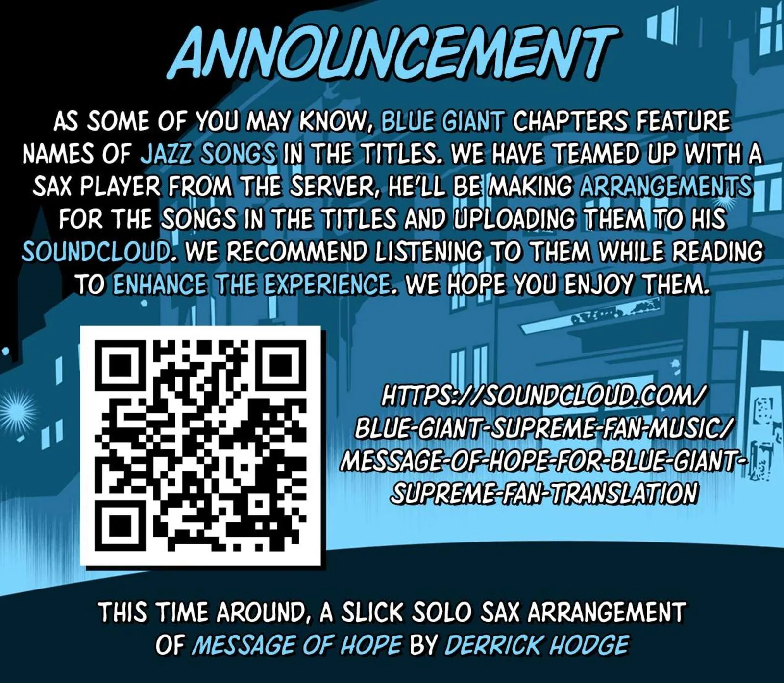 Blue Giant Supreme Chapter 31 page 1