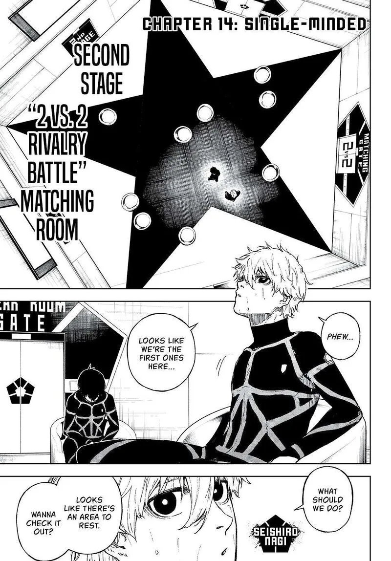 Blue Lock: EPISODE Nagi Chapter 14 page 1
