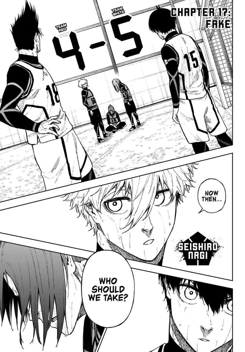 Blue Lock: EPISODE Nagi Chapter 17 page 1