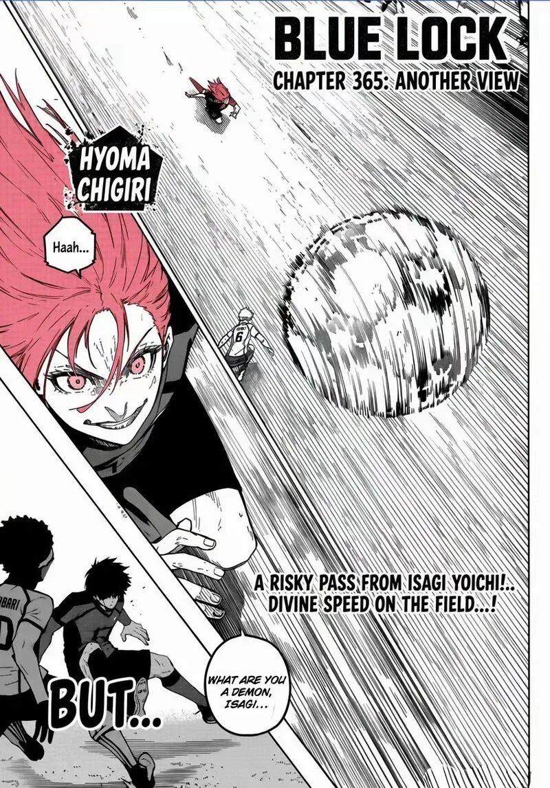 Blue Lock Chapter 365 page 1