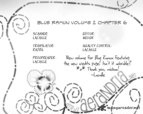 Blue Ramun Chapter 6 page 1