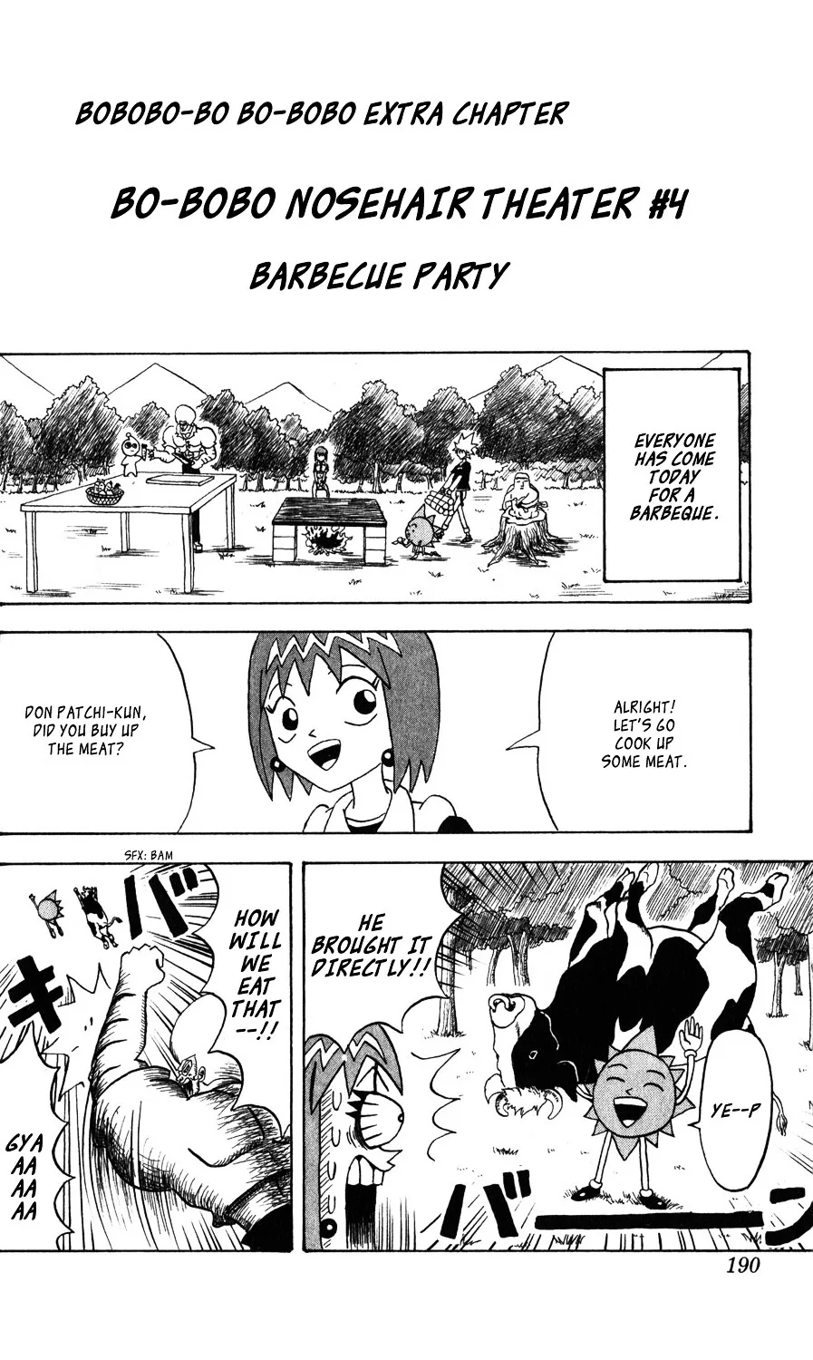 Bobobo-Bo bo-bobo Chapter 109.5 page 1