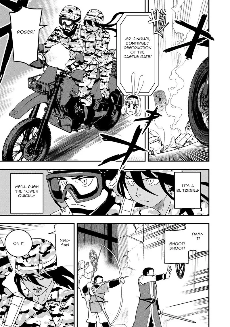 Bocchi Jieikan no Isekai Funsenki Chapter 21 page 22