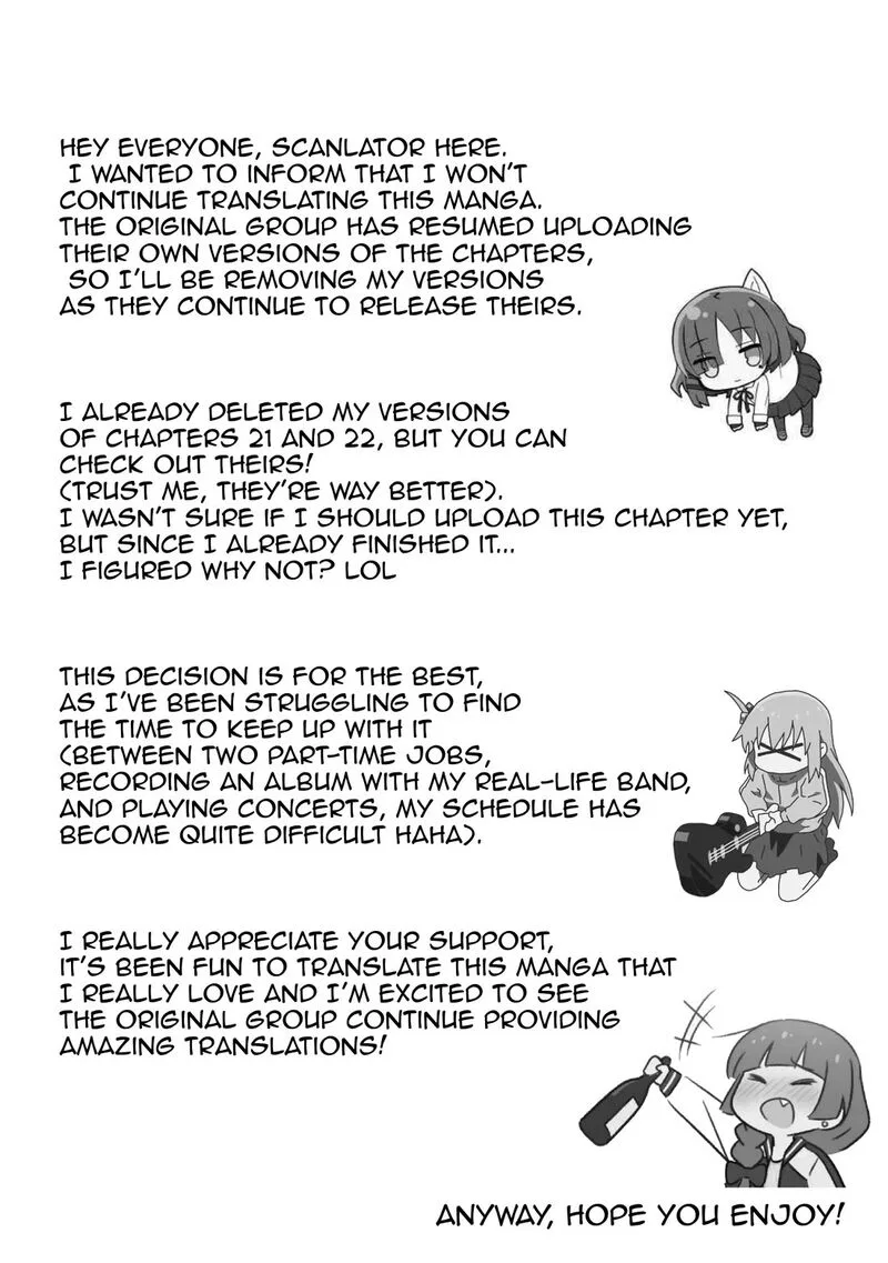 Bocchi the Rock! Gaiden - Hiroi Kikuri no Fukazake Nikki Chapter 25 page 21