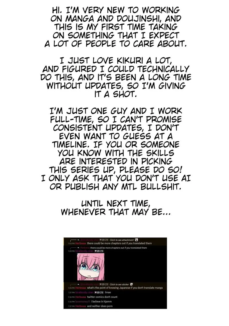 Bocchi the Rock! Gaiden - Hiroi Kikuri no Fukazake Nikki Chapter 28 page 20