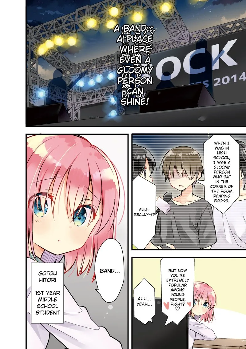 Bocchi the Rock! Chapter 0 page 4