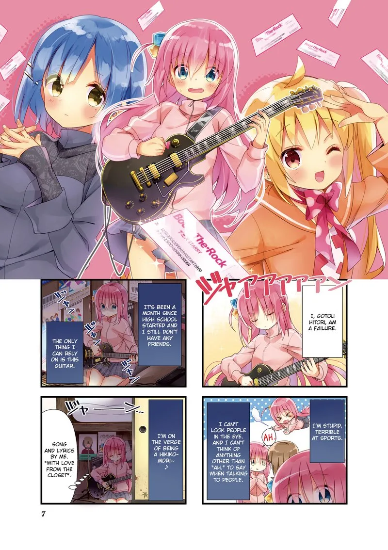 Bocchi the Rock! Chapter 1 page 1