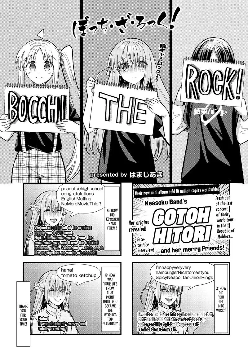 Bocchi the Rock! Chapter 84 page 1