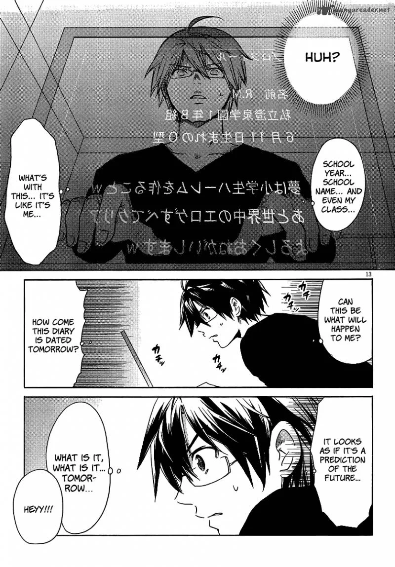 Boku to Kanojo no Renai Mokuroku Chapter 1 page 16