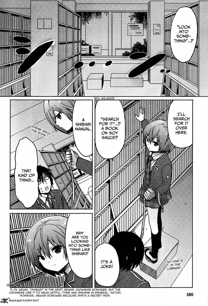 Boku to Kanojo no Renai Mokuroku Chapter 10 page 17