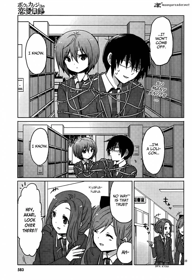 Boku to Kanojo no Renai Mokuroku Chapter 10 page 20