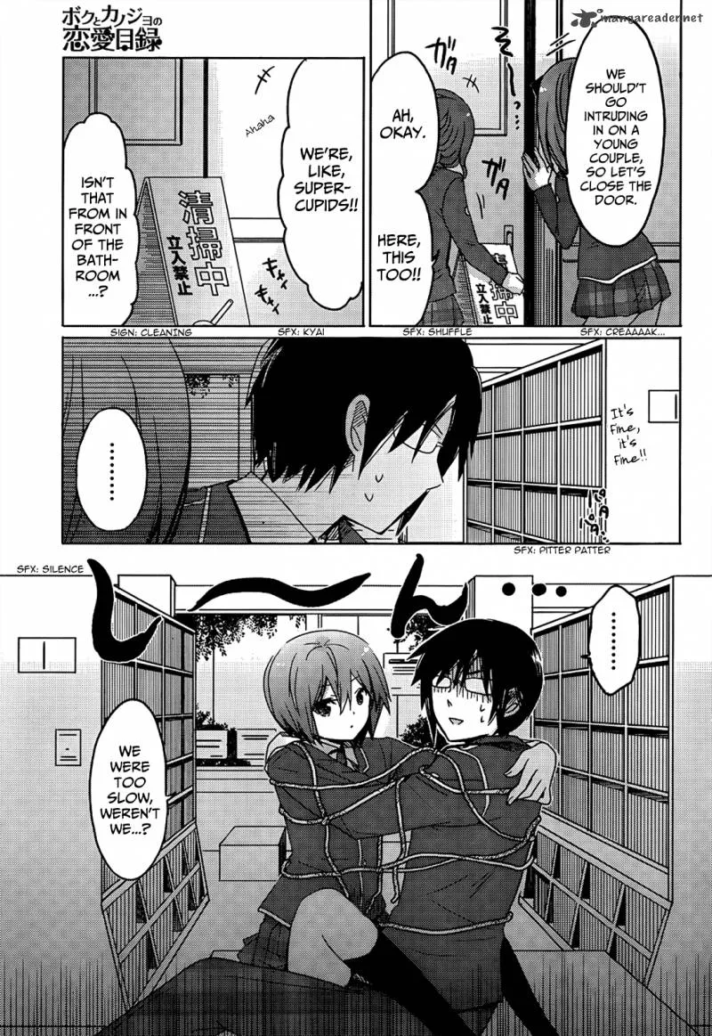 Boku to Kanojo no Renai Mokuroku Chapter 10 page 22